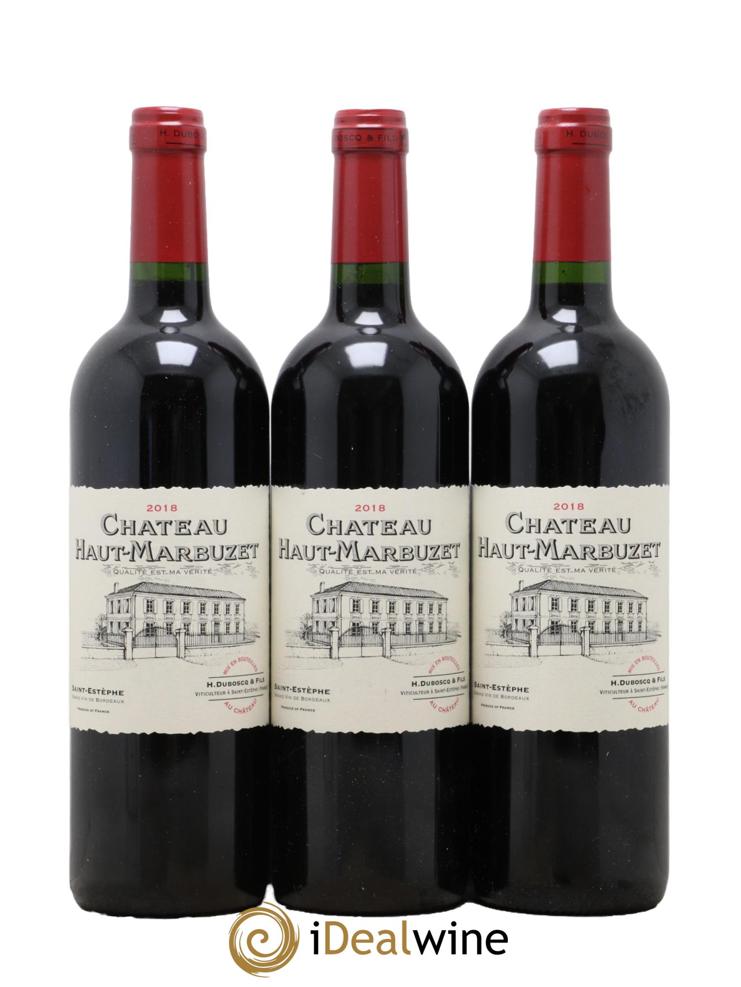 Château Haut Marbuzet 2018 - Lot of 6 bottles - 1