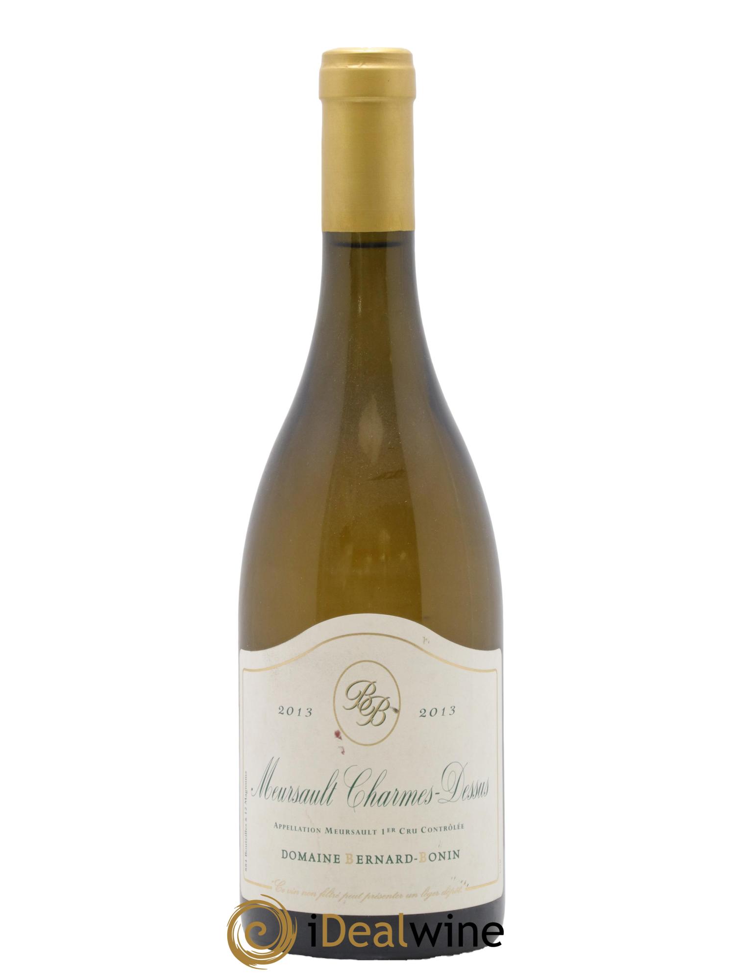 Meursault 1er Cru Les Charmes Dessus Bernard Bonin 2013 - Lot de 1 bouteille - 0