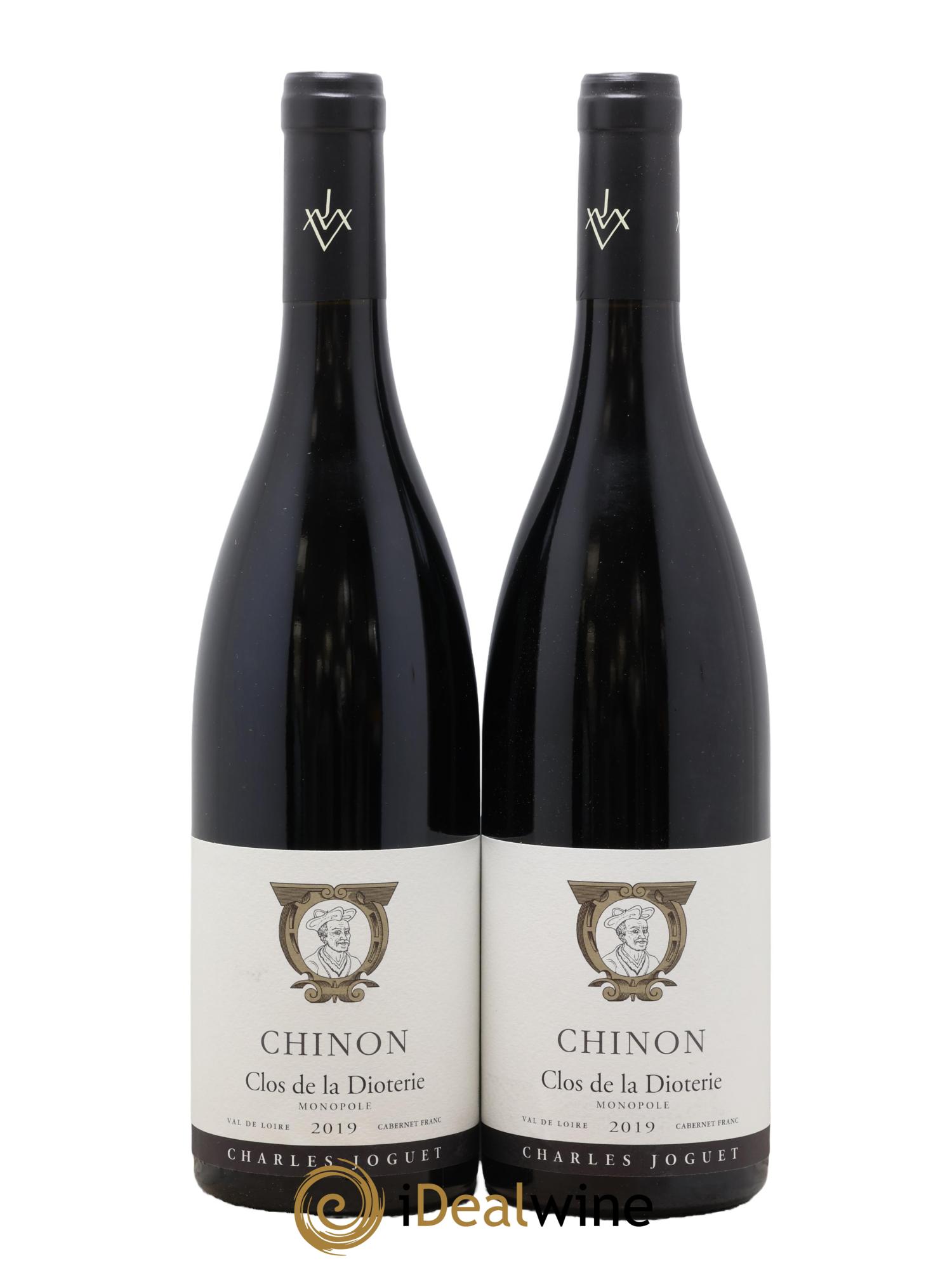 Chinon Clos de La Dioterie Charles Joguet 2019 - Lot of 2 bottles - 0