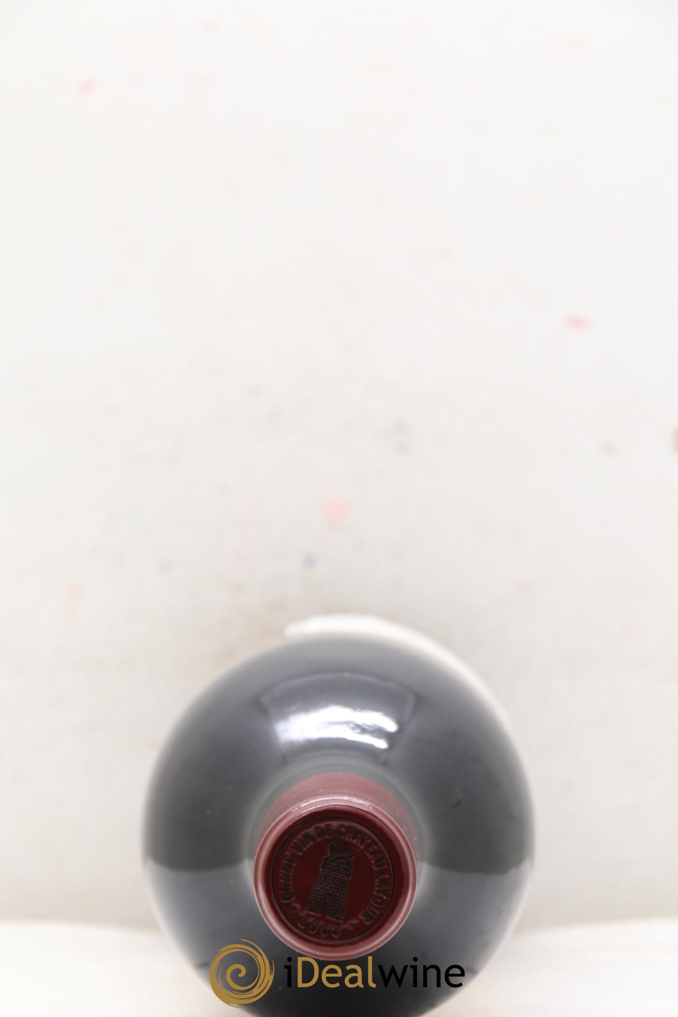 Château Latour 1er Grand Cru Classé 2003 - Lot de 1 bouteille - 2
