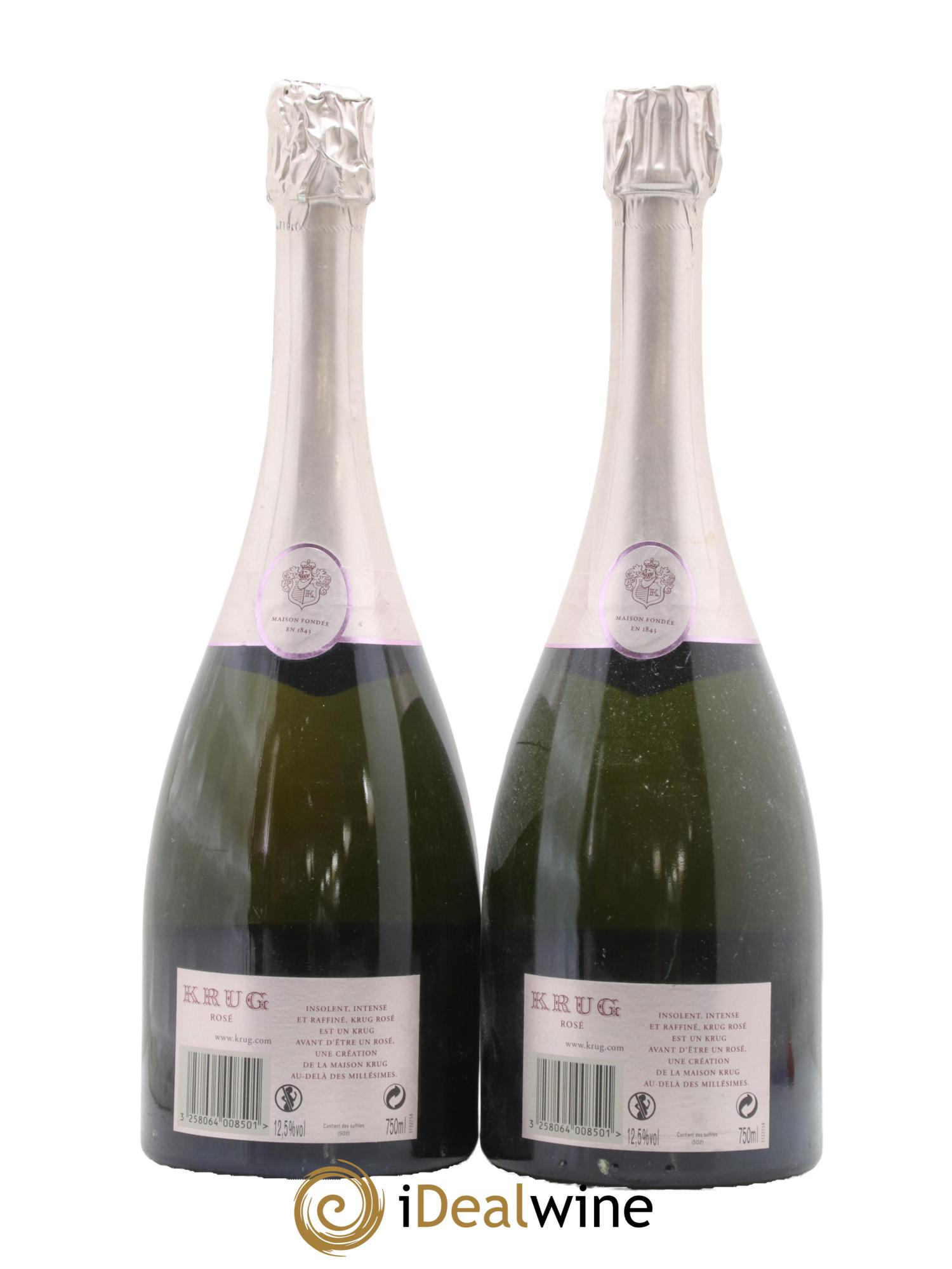 Rosé Brut Krug - Lotto di 2 bottiglie - 1