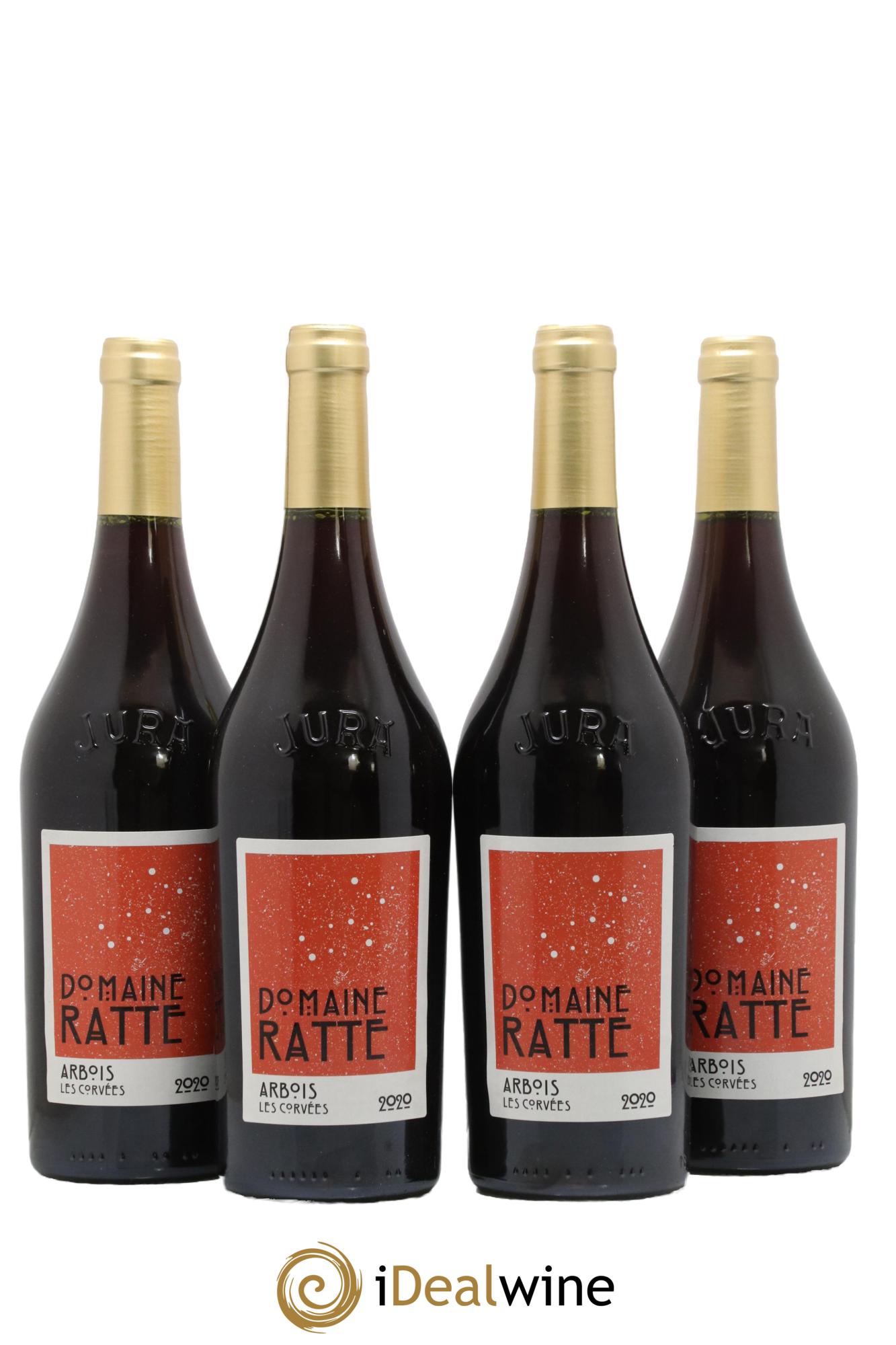 Arbois Les Corvees Ratte 2020 - Lot de 4 bouteilles - 0