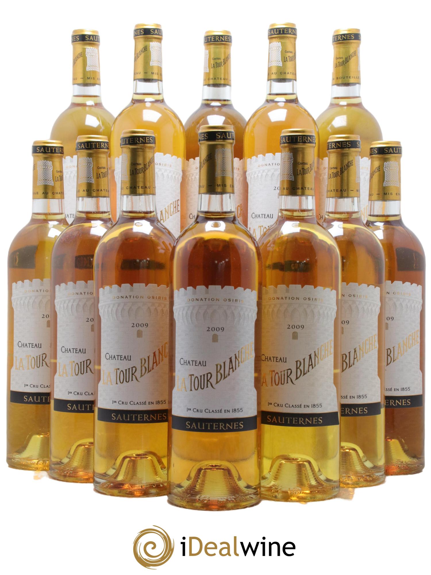 Château la Tour Blanche 1er Grand Cru Classé 2009 - Posten von 12 Flaschen - 0