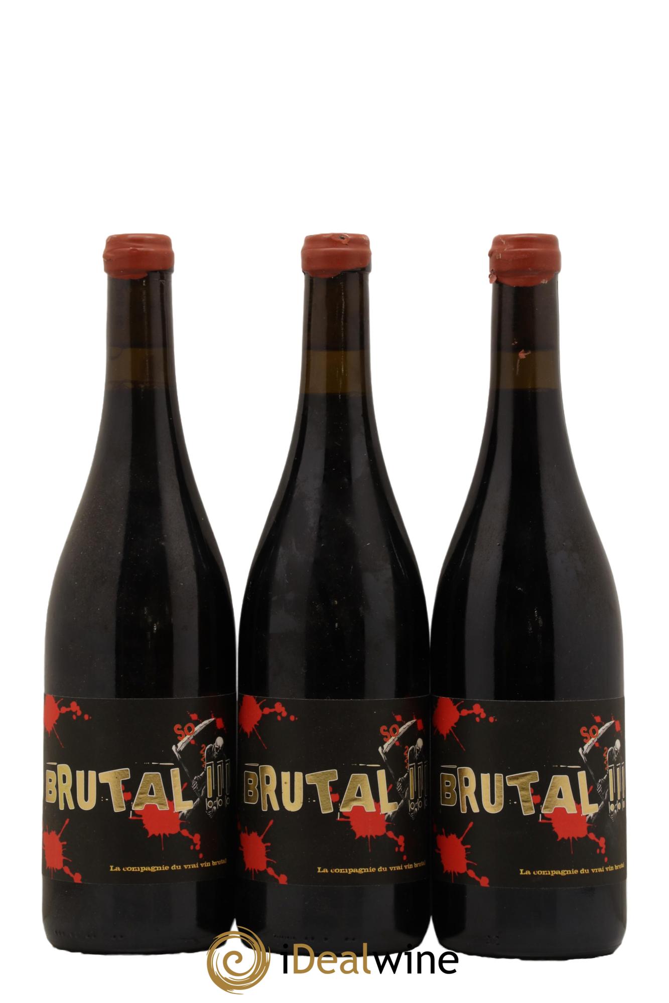 Vin de France Brutal La Sorga Anthony Tortul 2018 - Lot de 3 bouteilles - 0