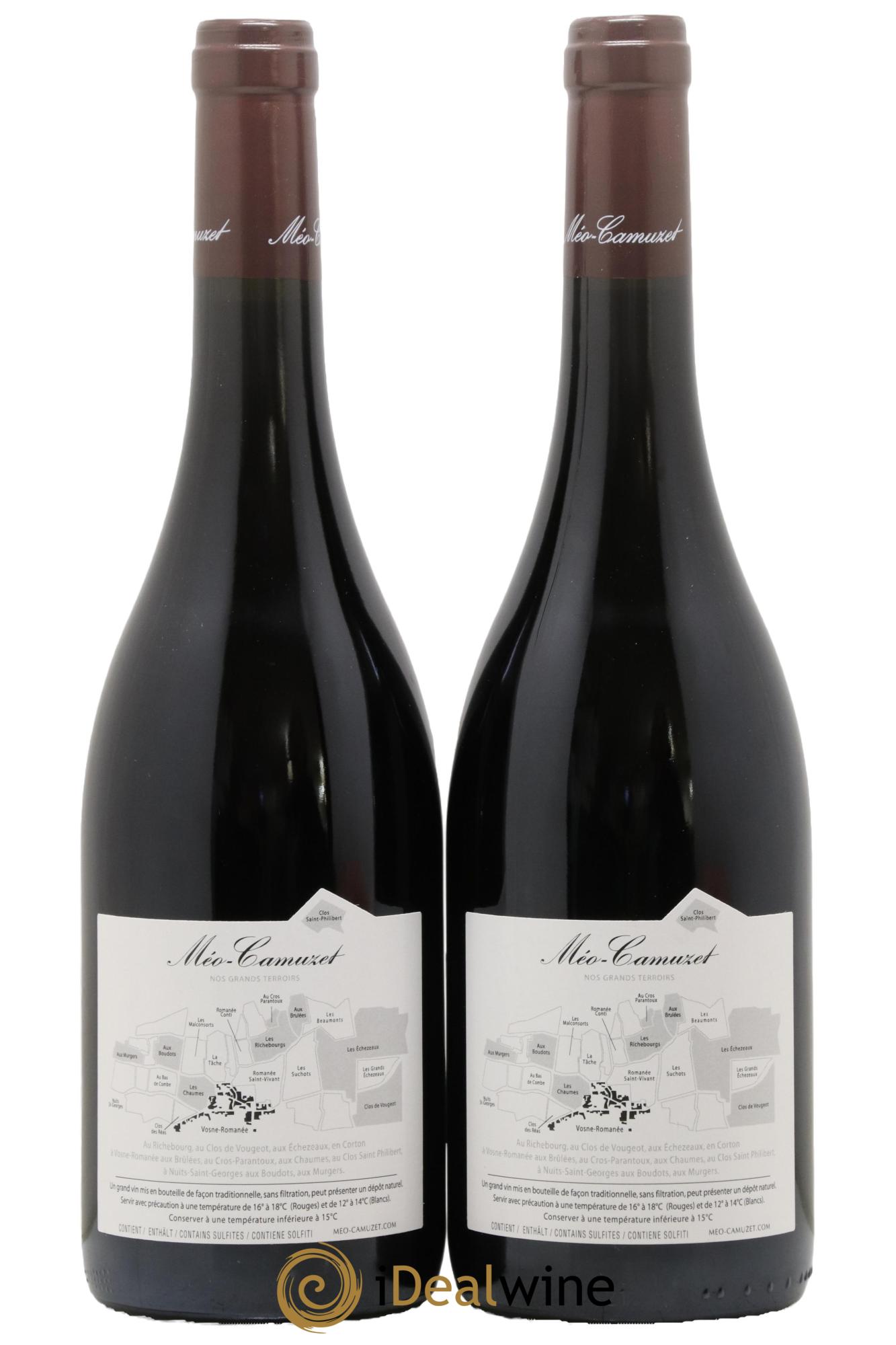 Vosne-Romanée 1er Cru Les Chaumes Méo-Camuzet (Domaine) 2021 - Lot de 2 bouteilles - 1