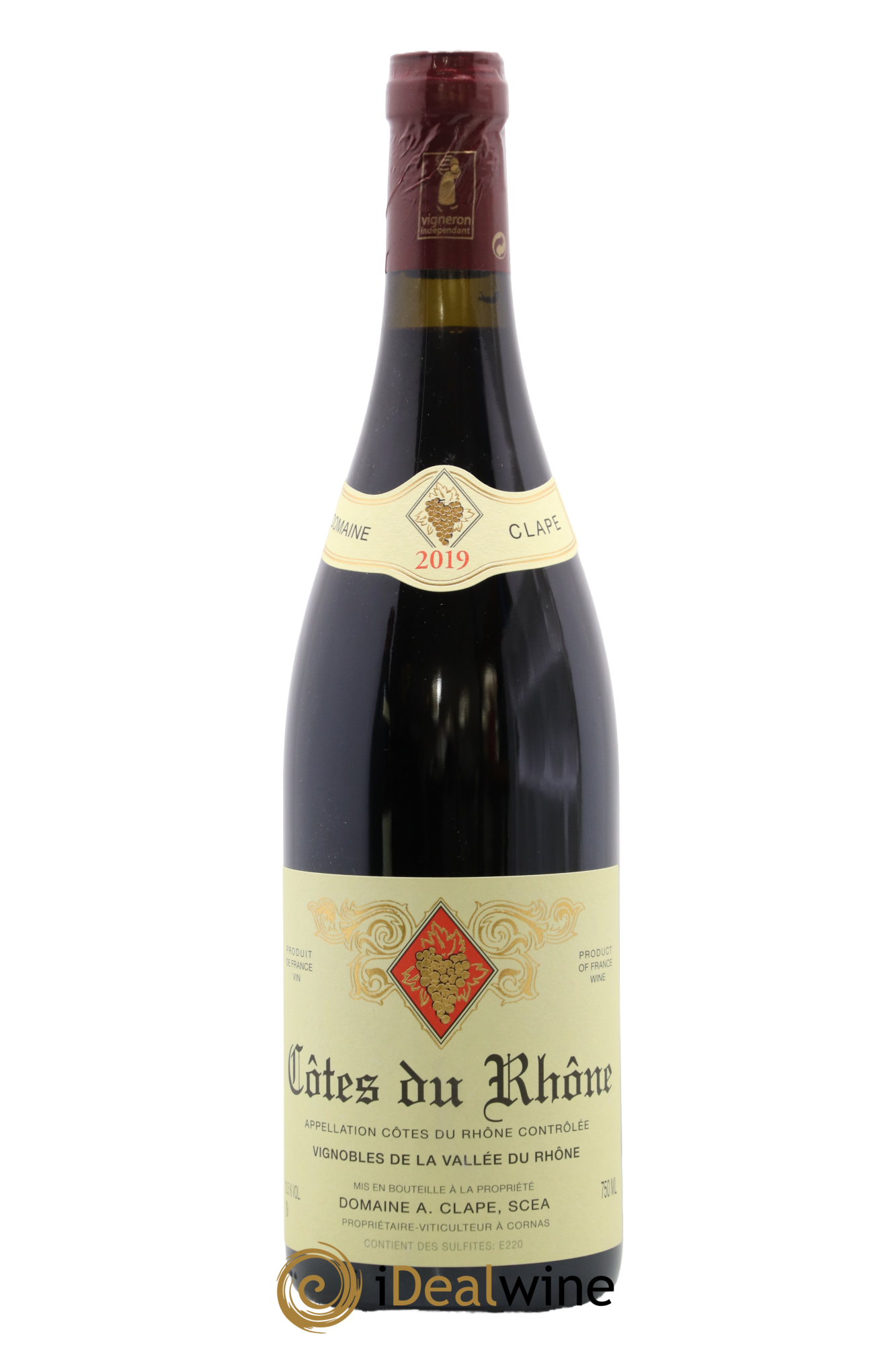 Côtes-du-Rhône Auguste Clape 2019 - Lot de 1 bouteille - 0