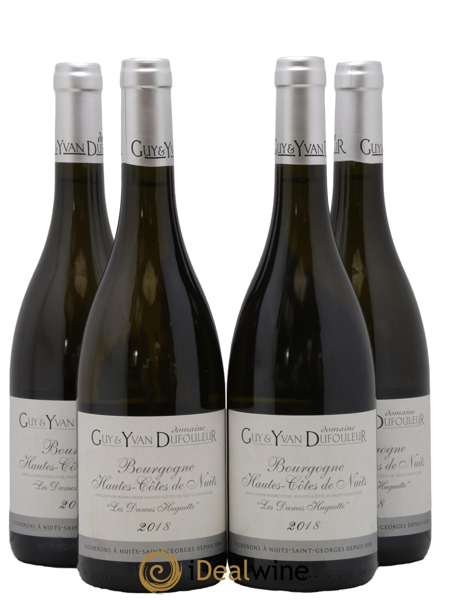 Hautes-Côtes de Nuits Dames Huguette Domaine Dufouleur 2018 - Lot de 4 bouteilles - 0