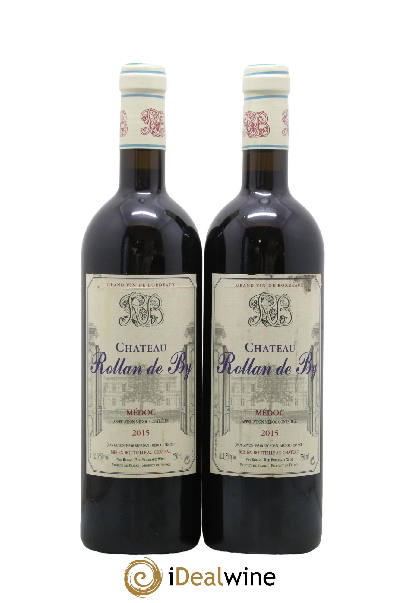 Château Rollan de By Cru Bourgeois 2015 - Lot of 2 bottles - 0