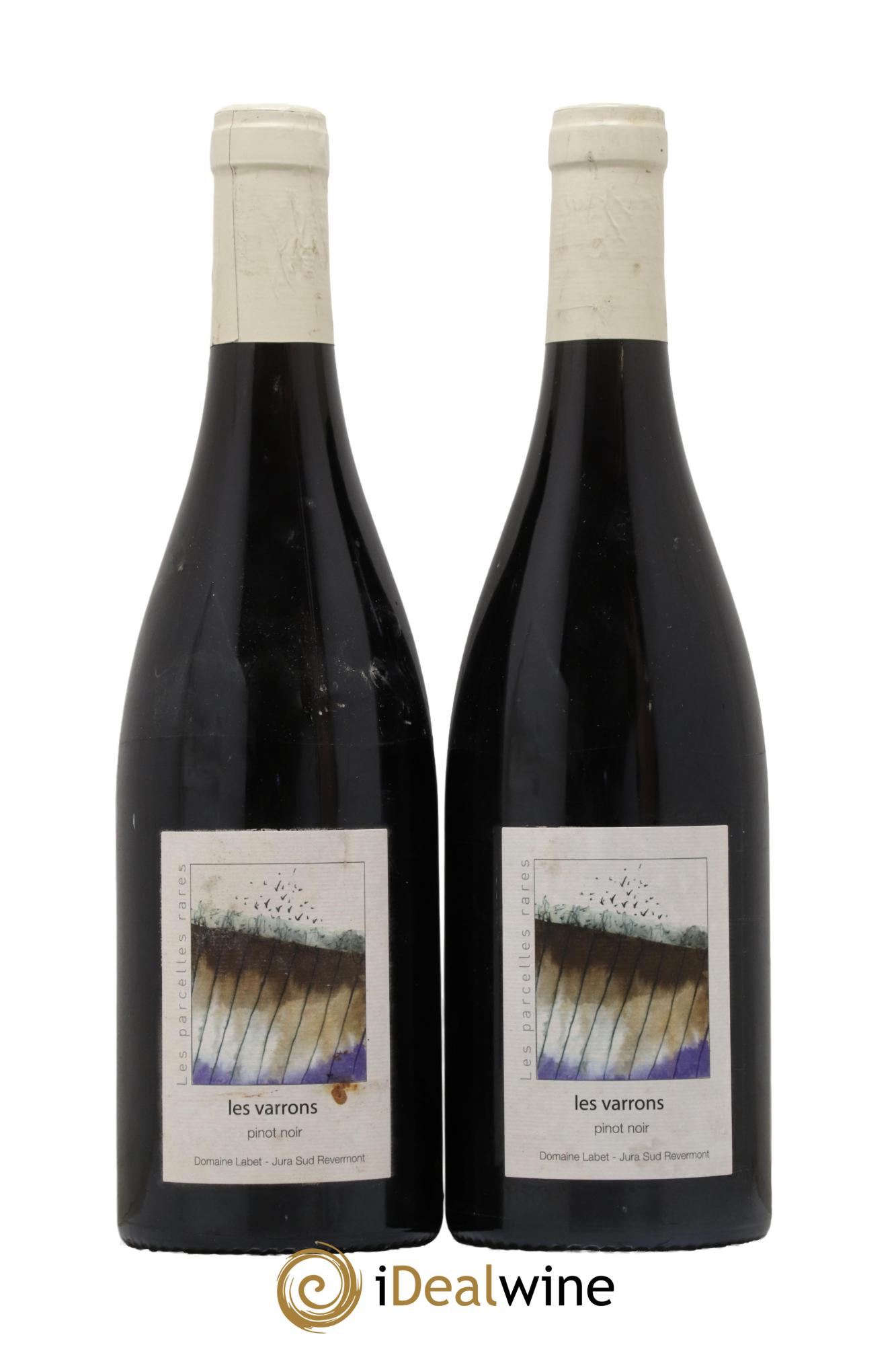 Côtes du Jura Pinot Noir Les Varrons Sélection Massale Romain - Julien - Charline Labet 2020 - Lot de 2 bouteilles - 0