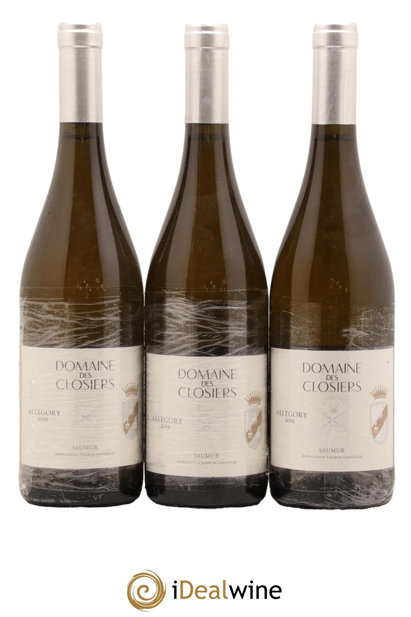 Saumur Allegory Des Closiers (Domaine) 2019 - Lot de 3 bouteilles - 0