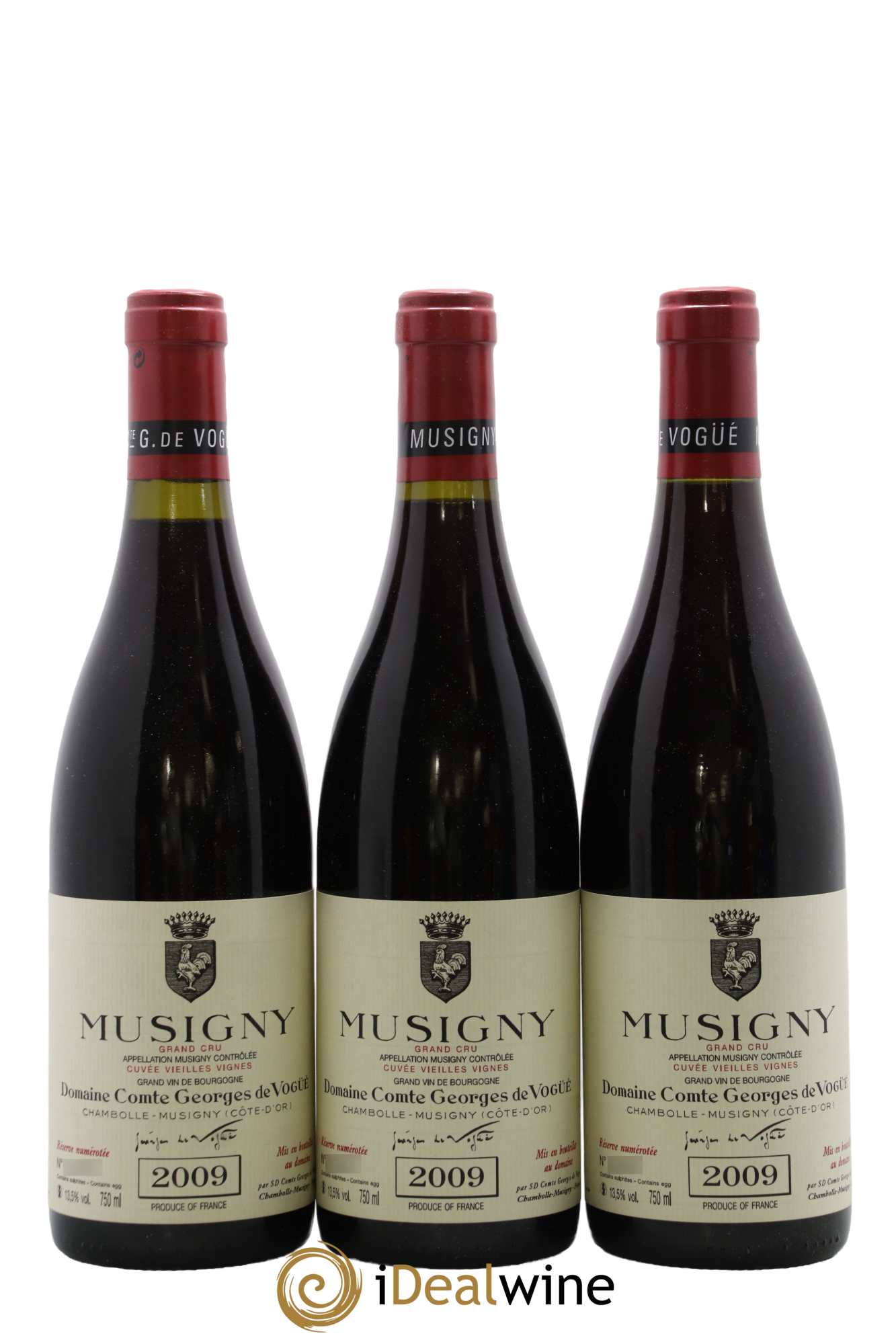 Musigny Grand Cru Cuvée Vieilles Vignes Comte Georges de Vogüé 2009 - Lot de 6 bouteilles - 2