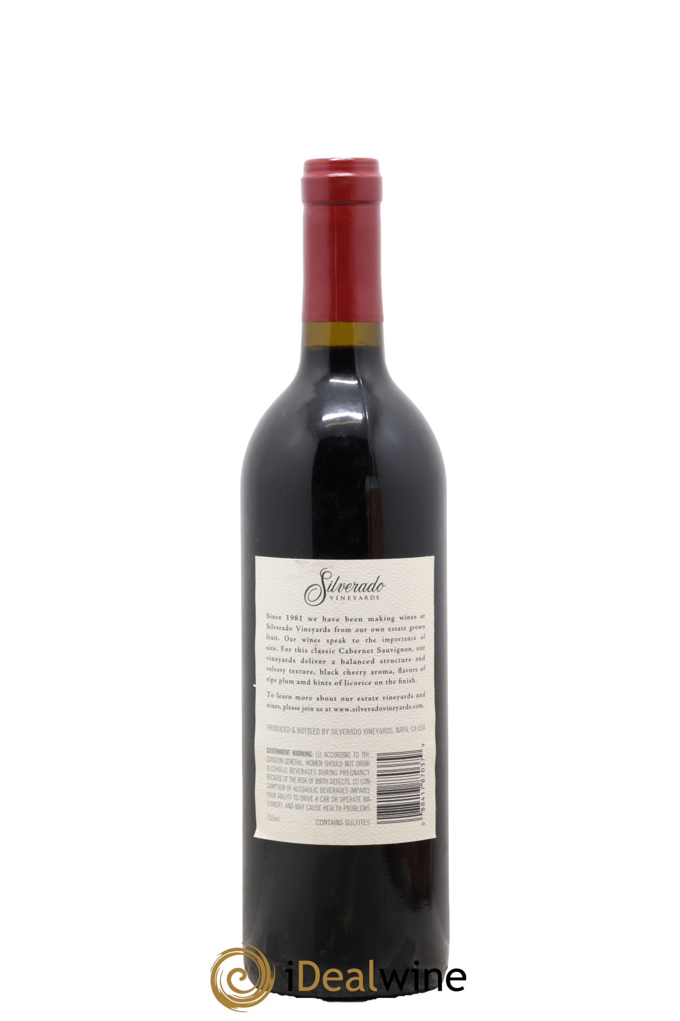USA Cabernet Silverado 2006 - Lot de 1 bouteille - 1