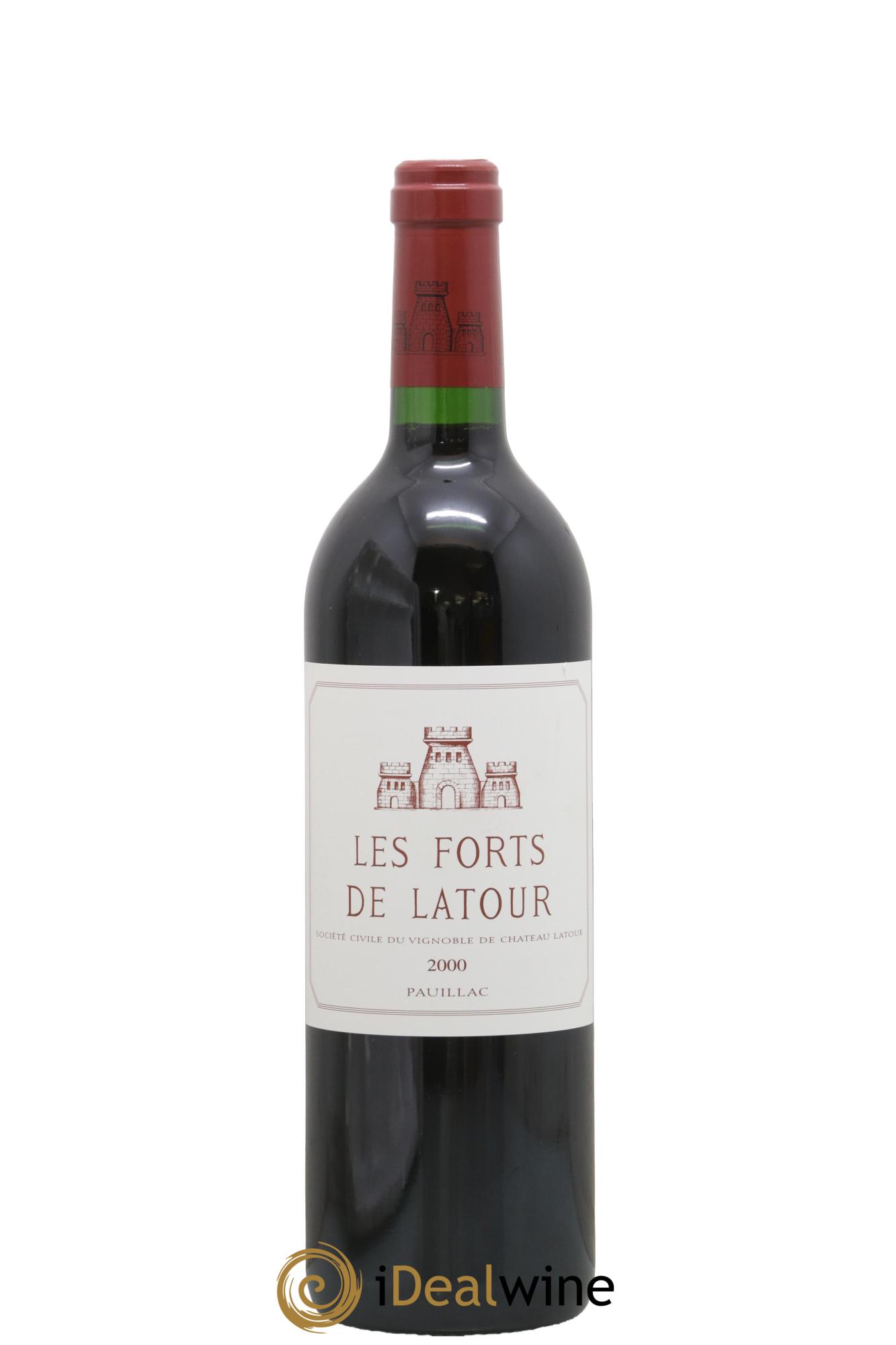 Les Forts de Latour Second Vin 2000 - Lot of 1 bottle - 0