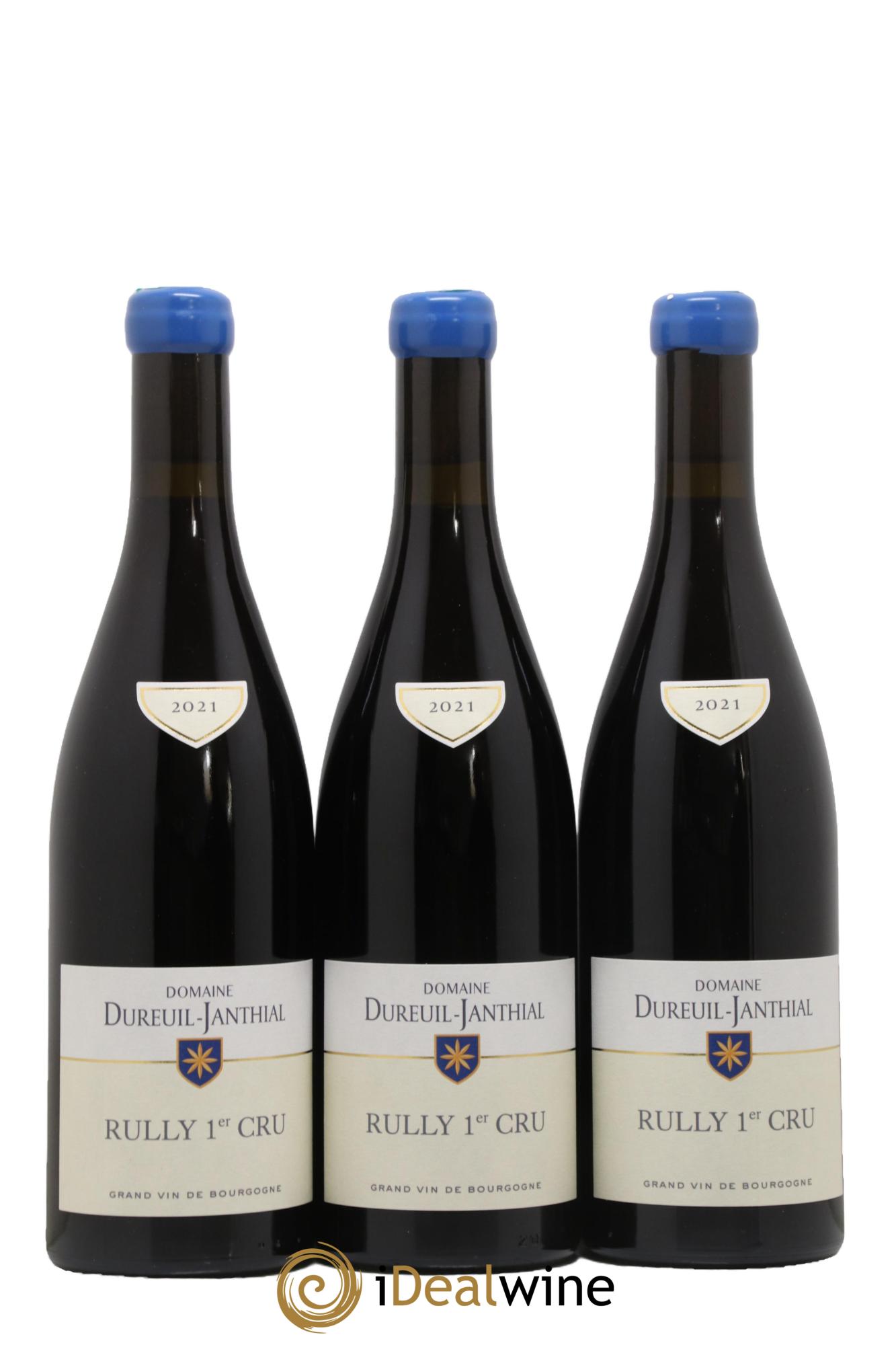 Rully 1er Cru Dureuil Janthial 2021 - Lot de 3 bouteilles - 0