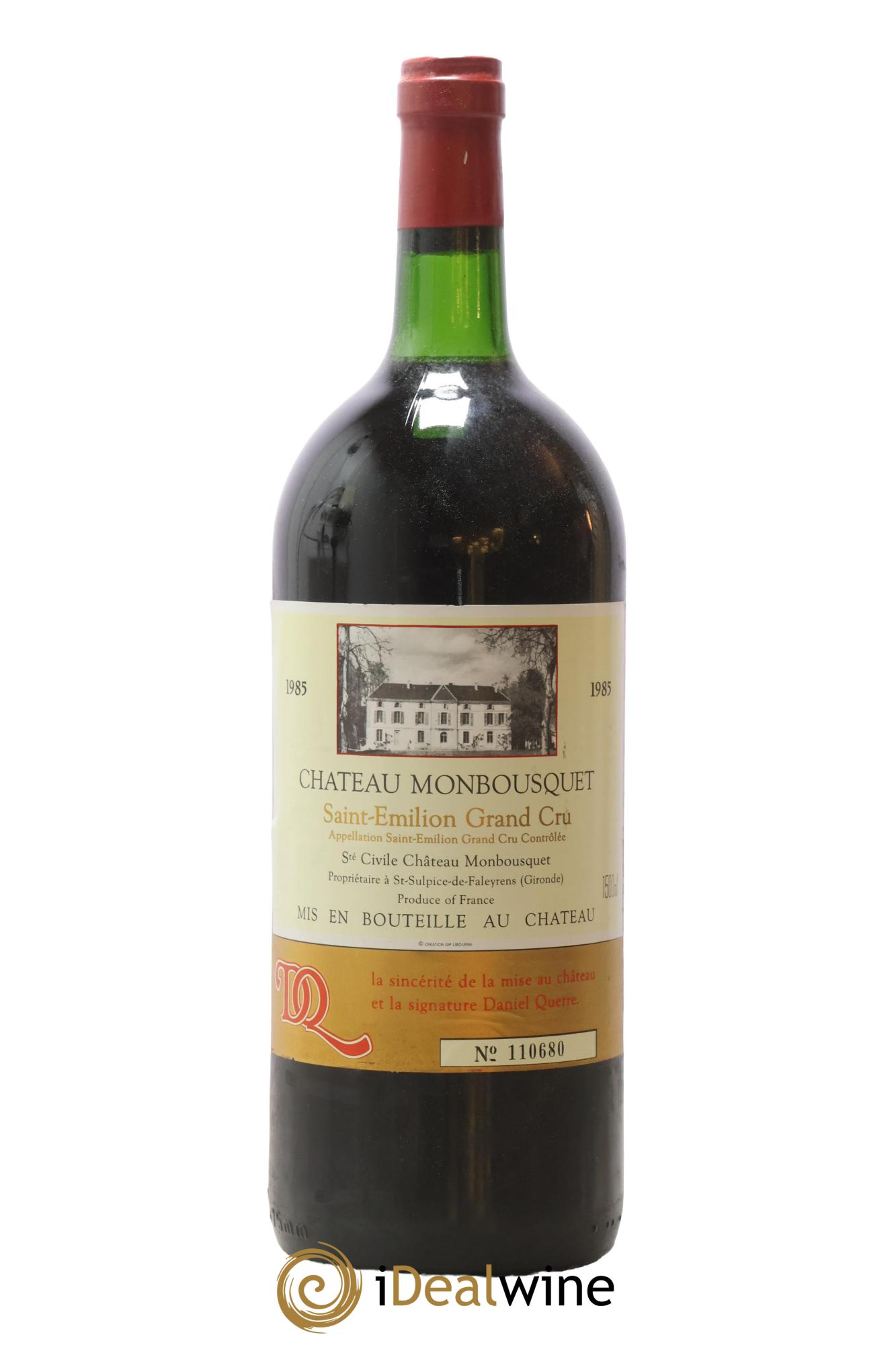 Château Monbousquet Grand Cru Classé 1985 - Lot of 1 magnum - 0