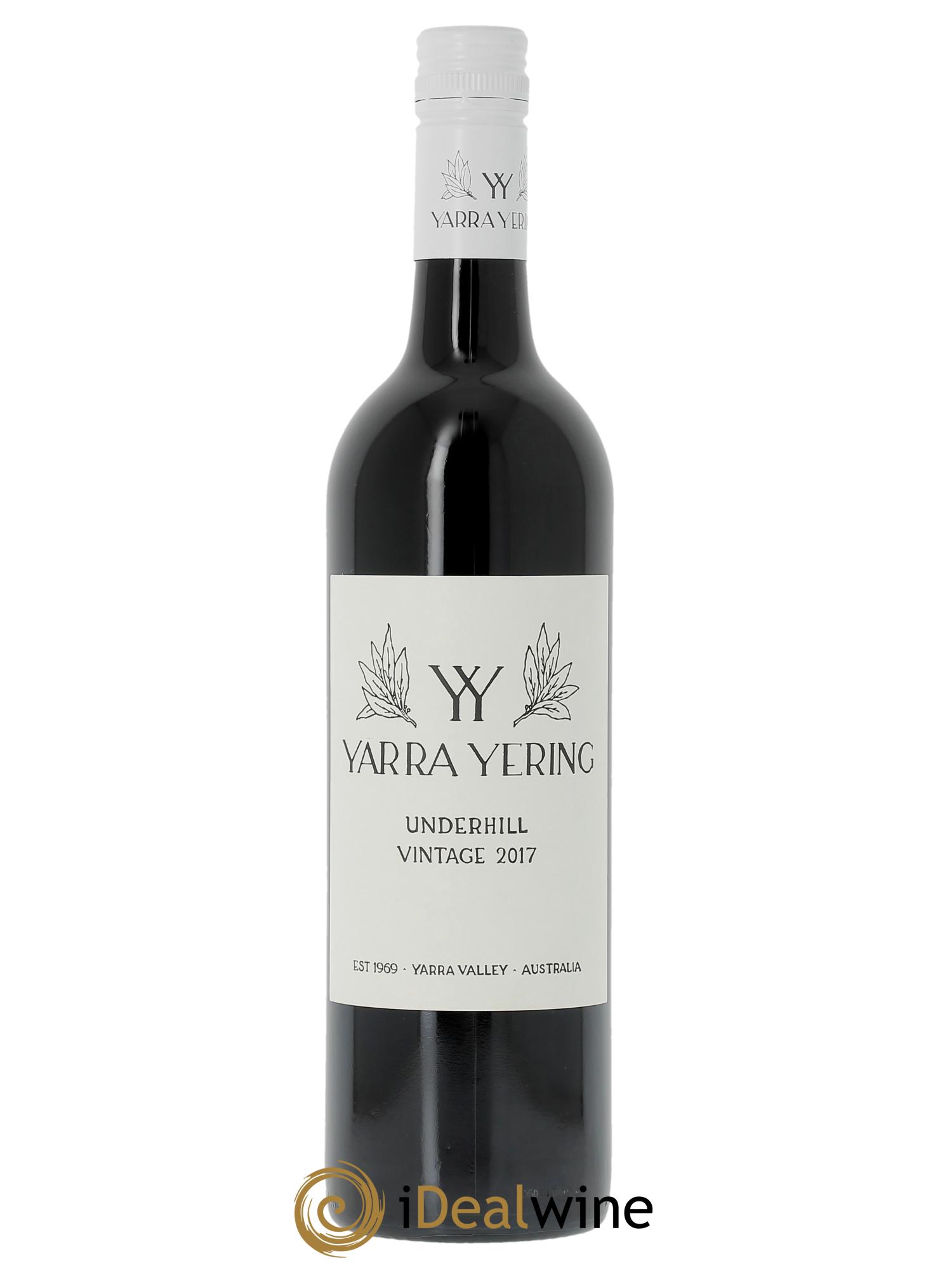 Yarra Valley Yarra Yering Vineyards Underhill Shiraz  2017 - Lot de 1 bouteille - 0