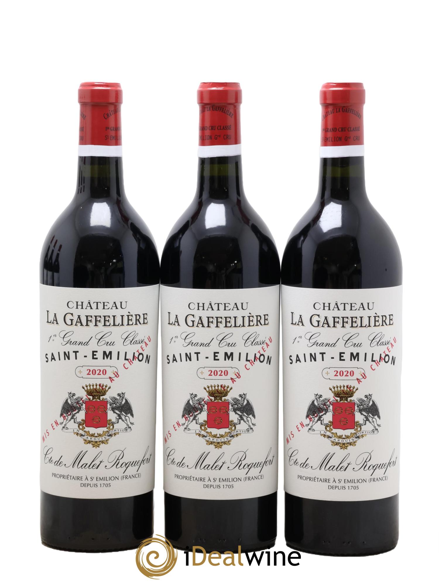 Château la Gaffelière 1er Grand Cru Classé B 2020 - Lotto di 12 bottiglie - 3