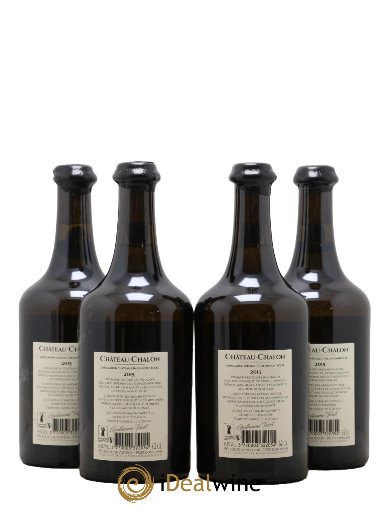 Château-Chalon Domaine De Lahaye Guillaume Tissot 2015 - Posten von 4 Clavelin - 1