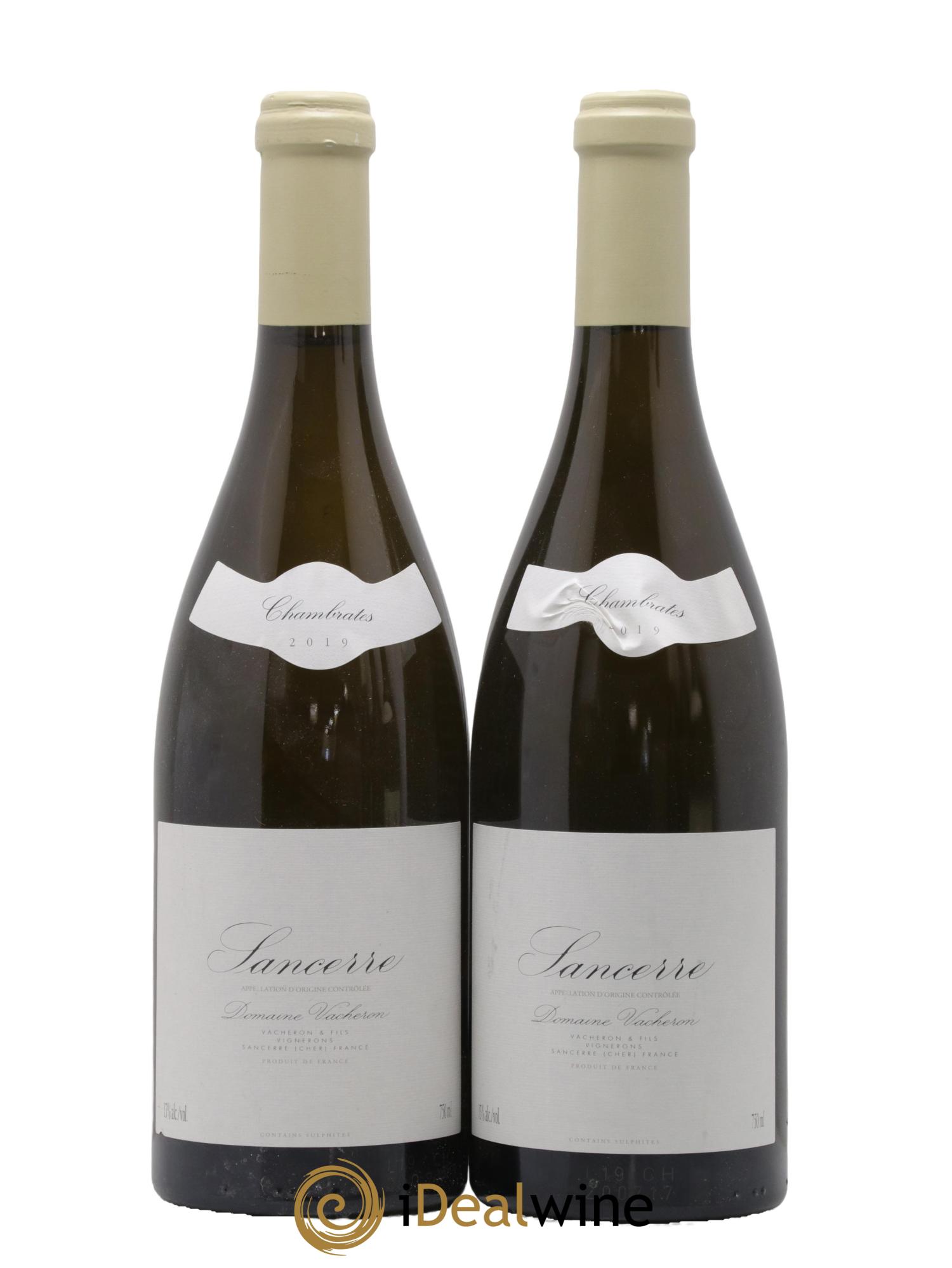 Sancerre Chambrates Domaine Vacheron et Fils 2019 - Lot de 2 bouteilles - 0