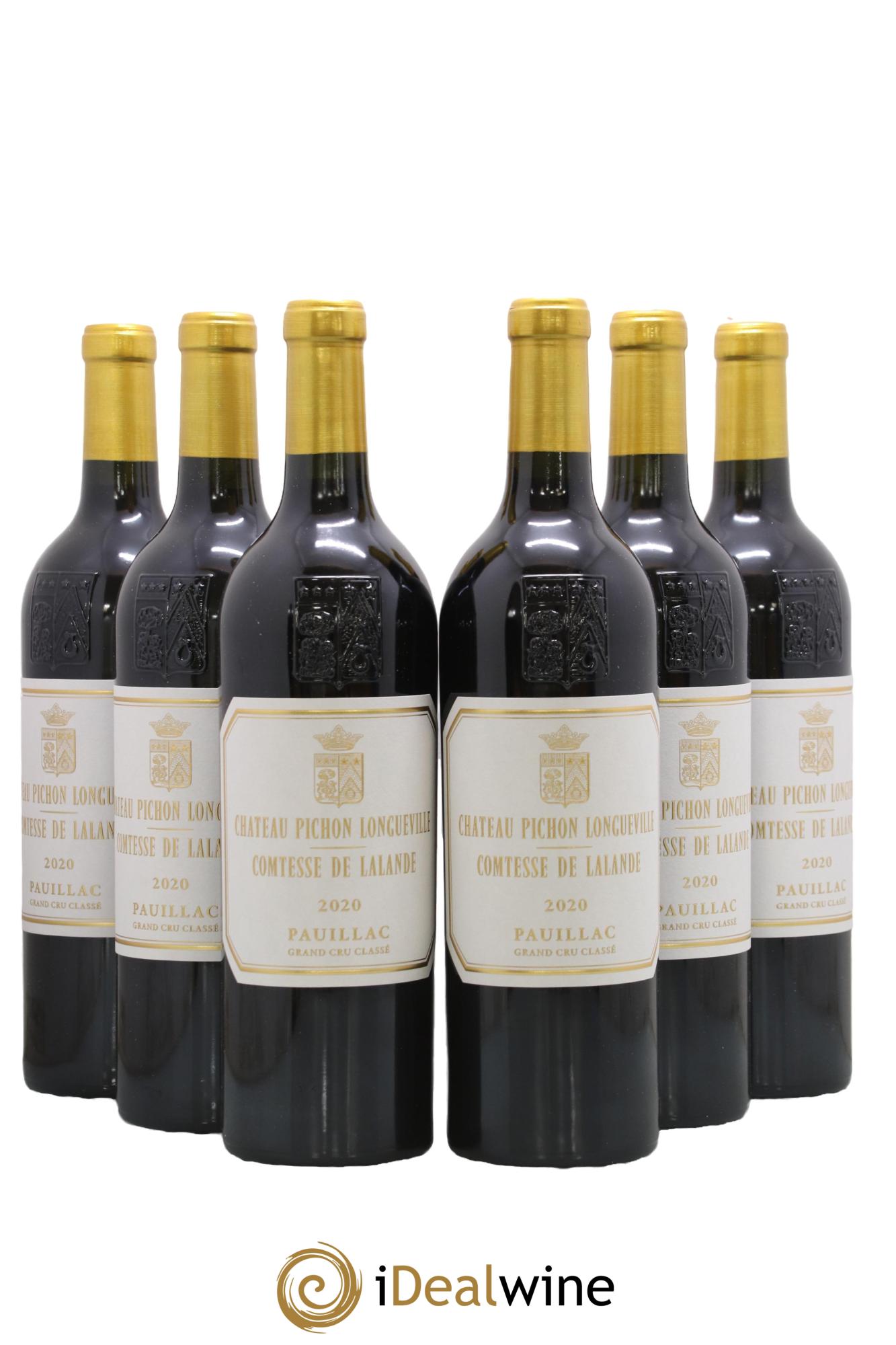 Château Pichon Longueville Comtesse de Lalande 2ème Grand Cru Classé 2020 - Posten von 6 Flaschen - 0