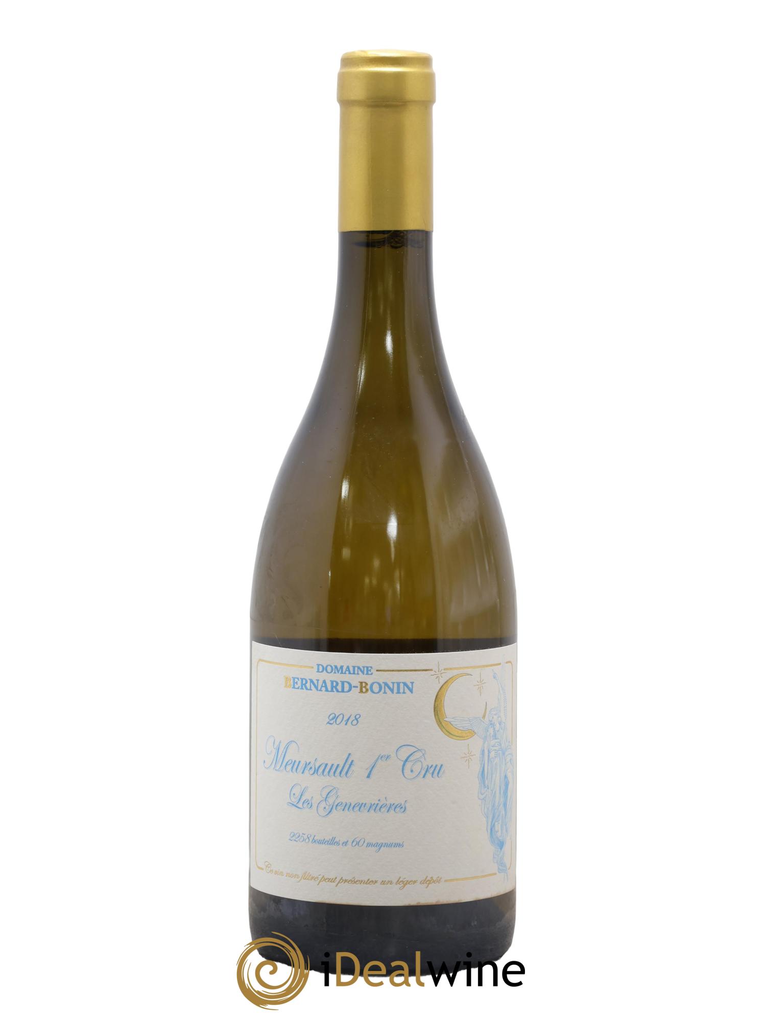 Meursault 1er Cru Les Genevrières Bernard Bonin 2018 - Lot of 1 bottle - 0