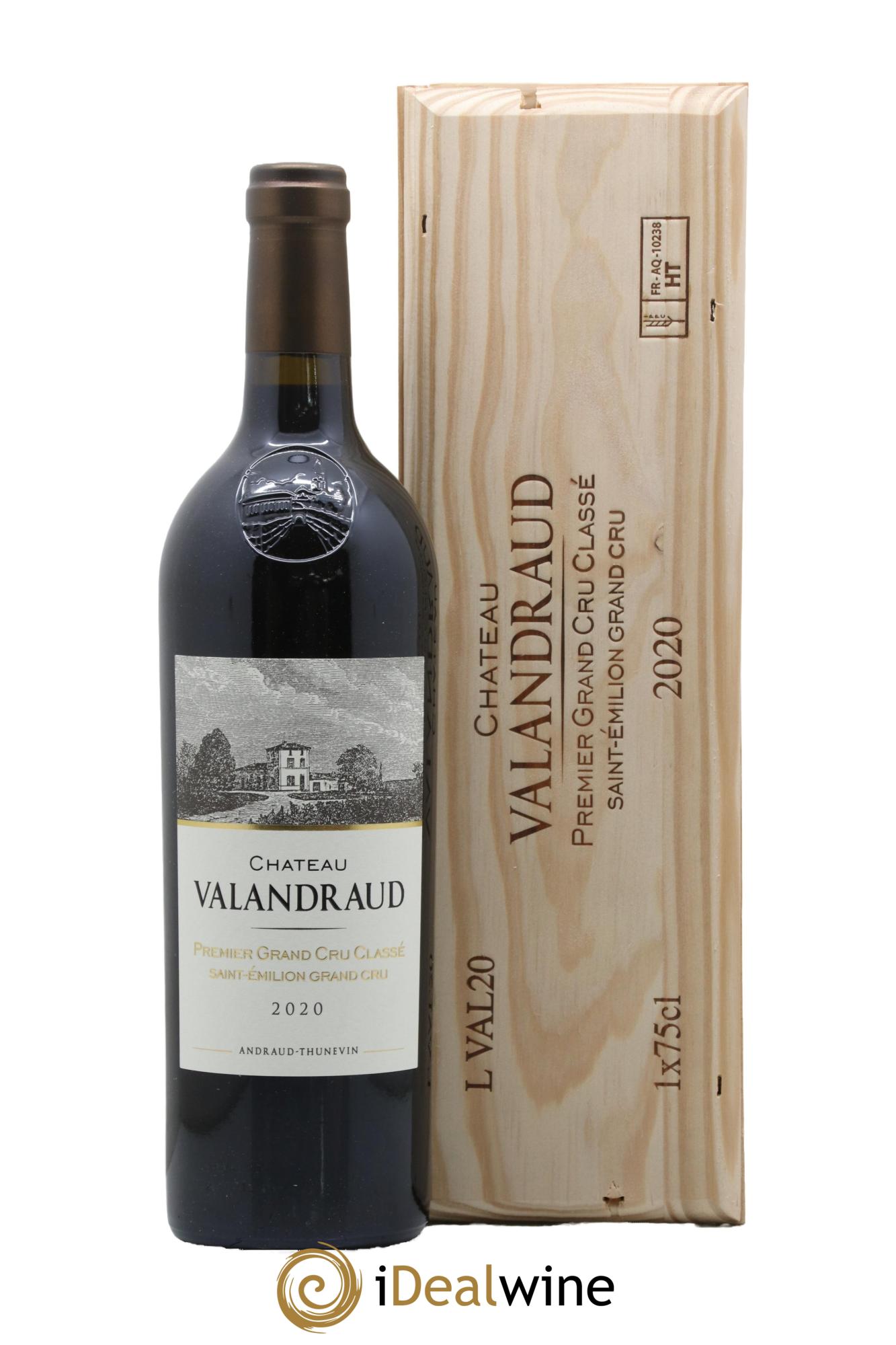 Château de Valandraud 1er Grand Cru Classé B depuis 2012 2020 - Lot of 1 bottle - 1
