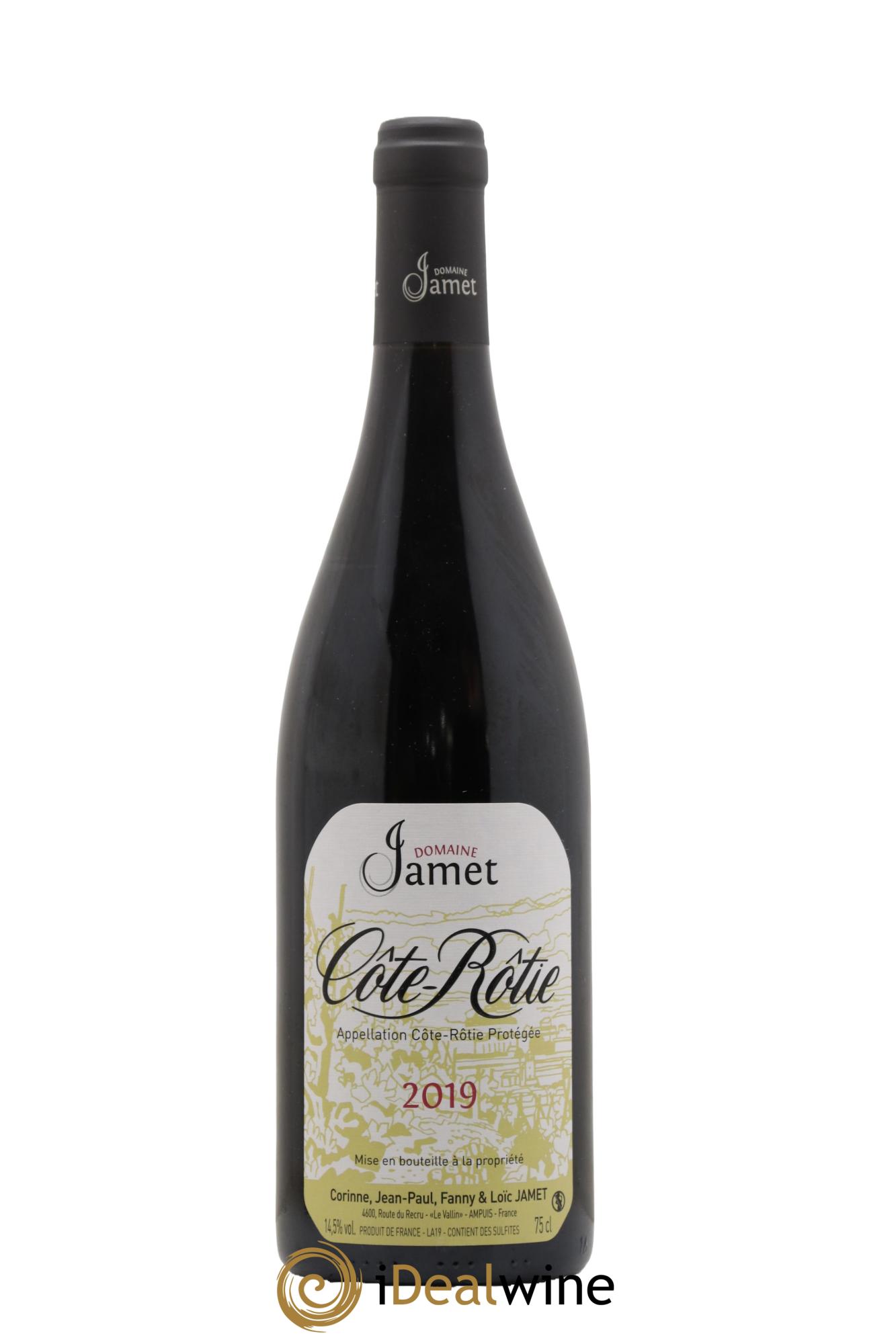 Côte-Rôtie Jamet (Domaine) 2019 - Lot de 1 bouteille - 0