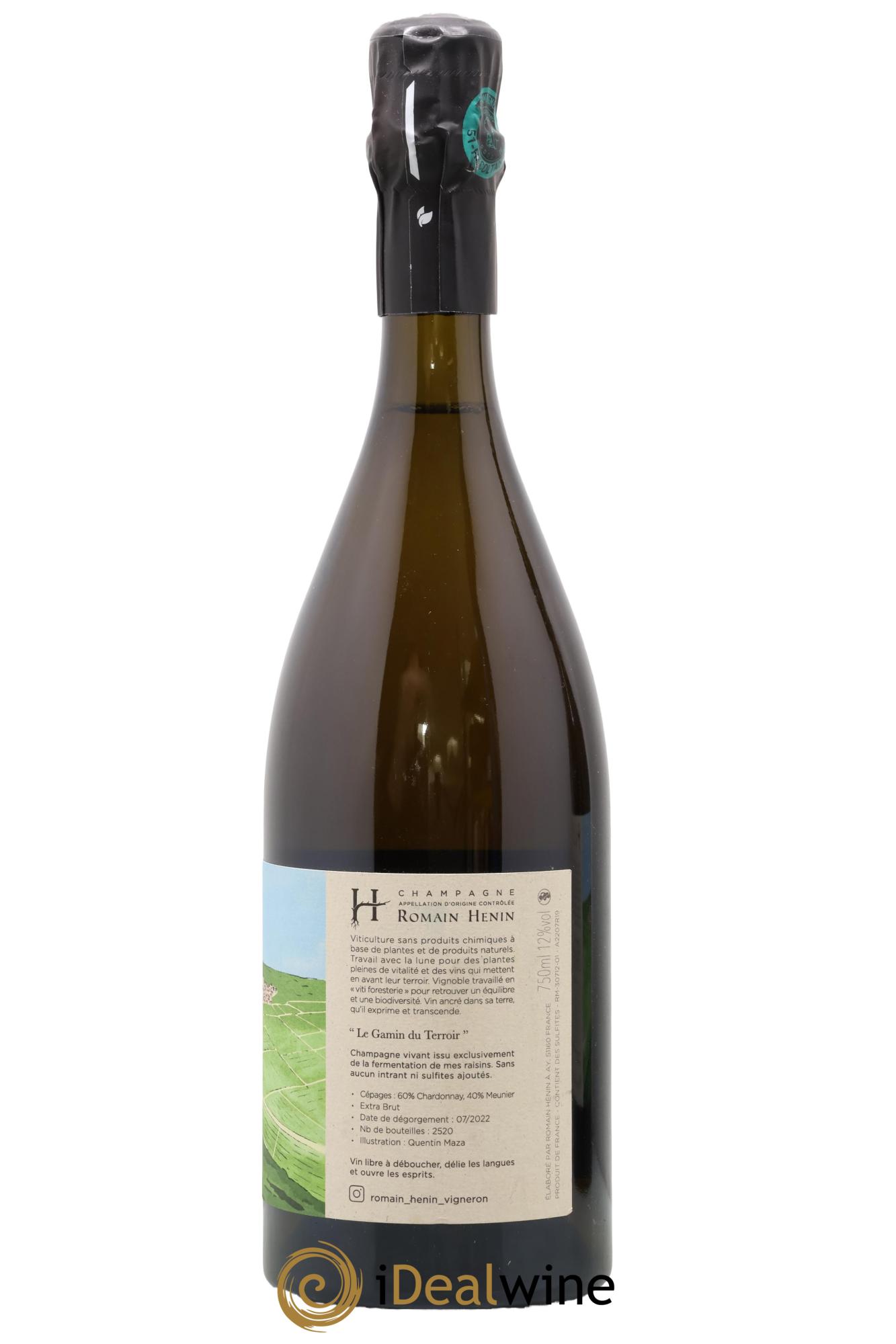 Gamin du Terroir Romain Henin - Lot of 1 bottle - 1