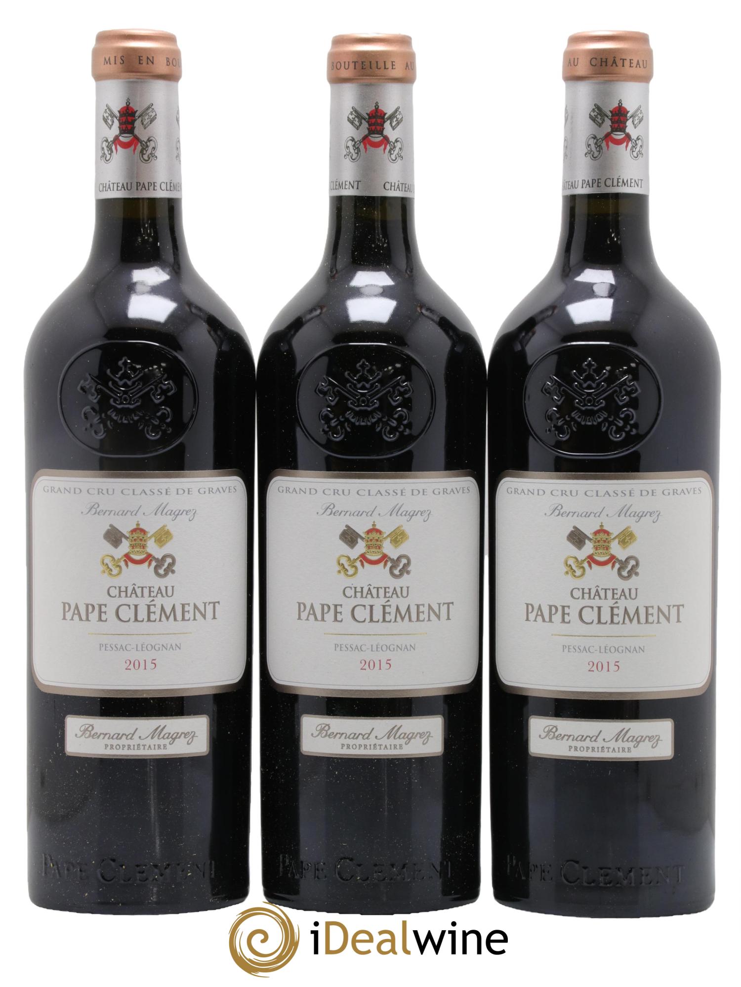 Château Pape Clément Cru Classé de Graves 2015 - Lot de 6 bouteilles - 2
