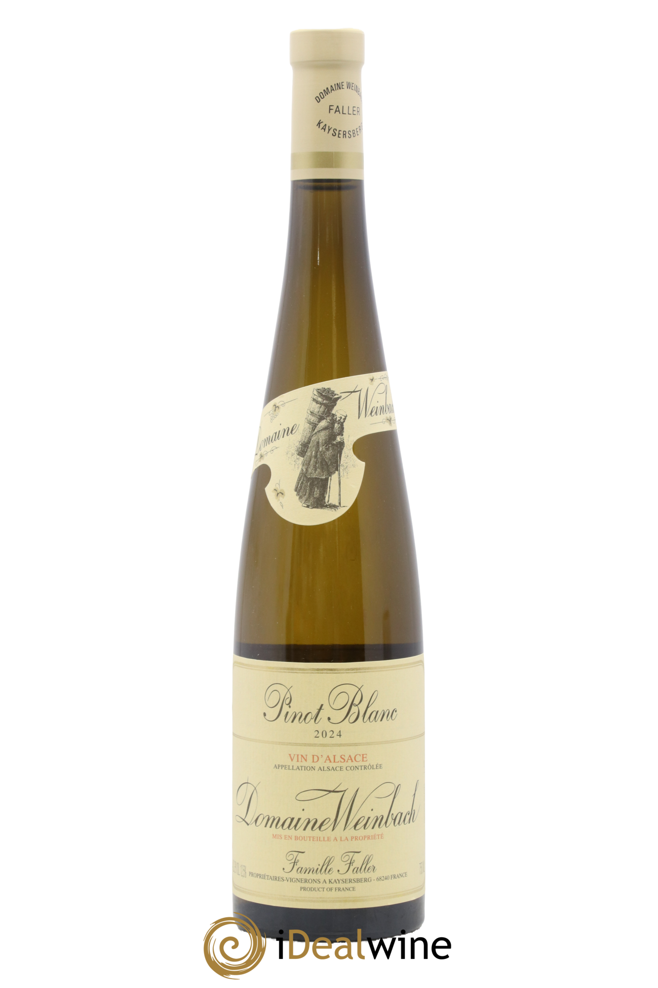 Alsace Pinot Blanc Weinbach (Domaine) 2024 - Lot de 1 bouteille - 0
