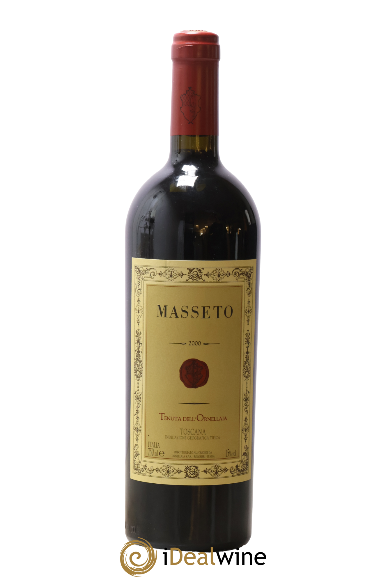 Toscana IGT Tenuta Dell'Ornellaia Masseto Frescobaldi 2000 - Lot de 1 bouteille - 0