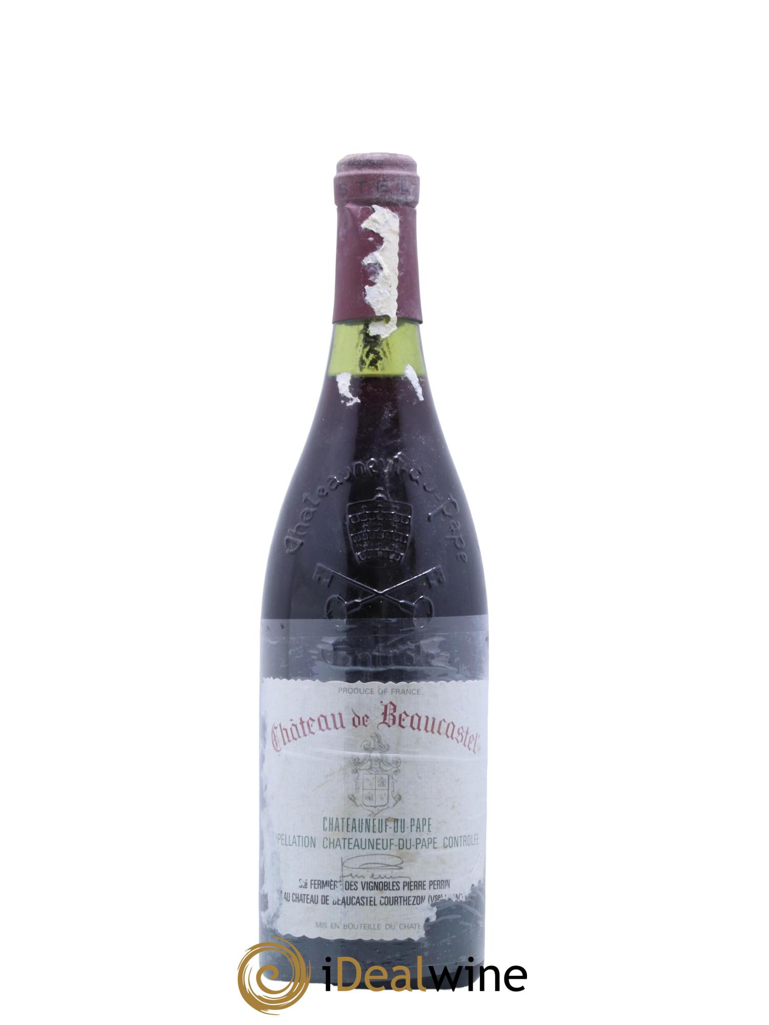 Châteauneuf-du-Pape Château de Beaucastel Famille Perrin 1990 - Lot de 1 bouteille - 0