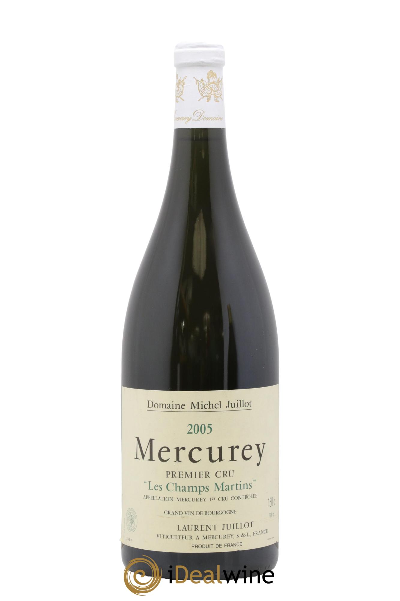 Mercurey 1er Cru Les Champs Martins Michel Juillot (Domaine) 2005 - Lot de 1 magnum - 0