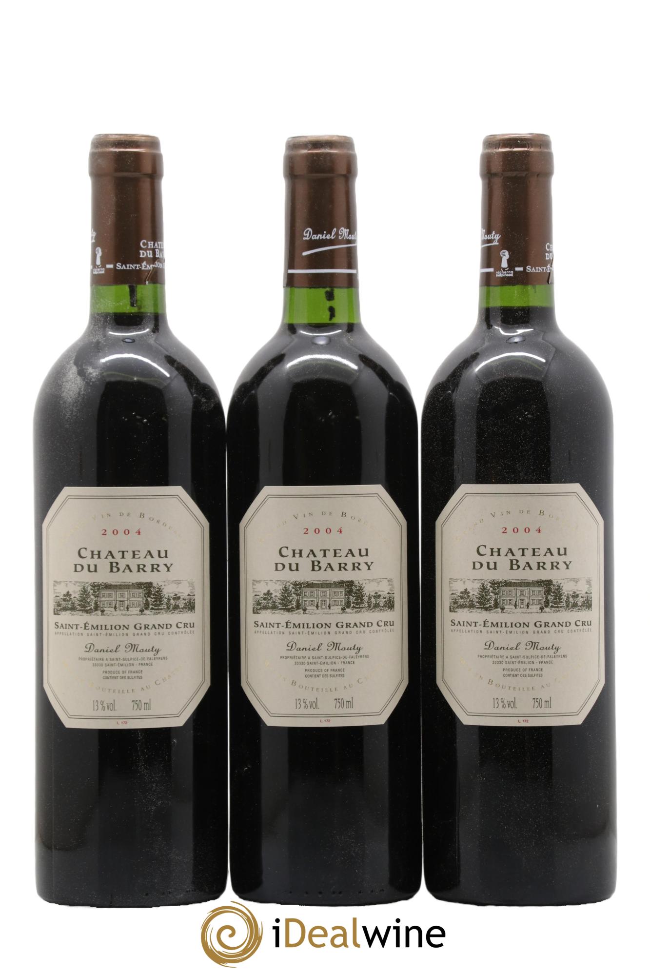 Saint-Émilion Grand Cru Château du Barry 2004 - Lot de 12 bouteilles - 3