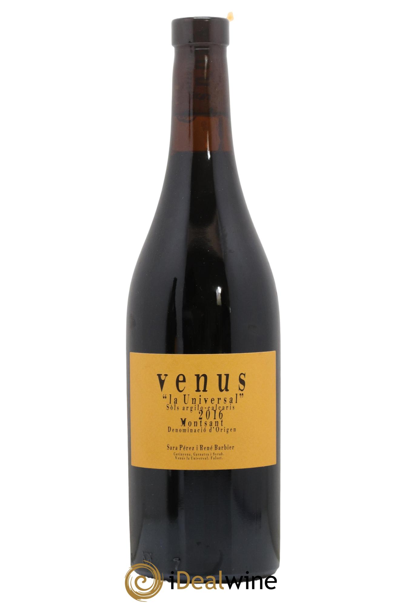Montsant DO Venus la Universal Sara Perez e Rene Barbier 2016 - Lot de 1 bouteille - 0