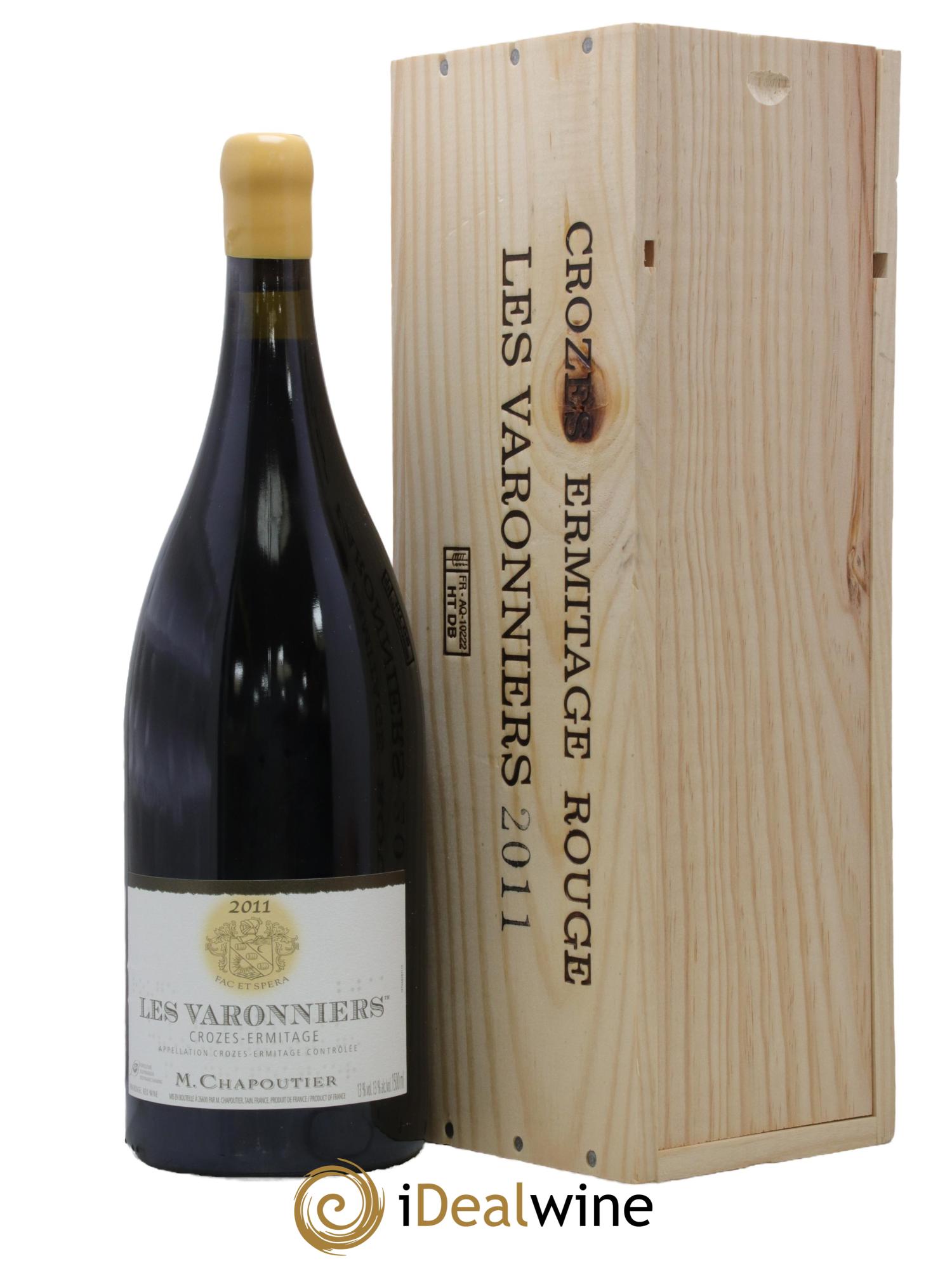 Crozes-Hermitage Les Varonniers Chapoutier 2011 - Lot de 3 magnums - 1