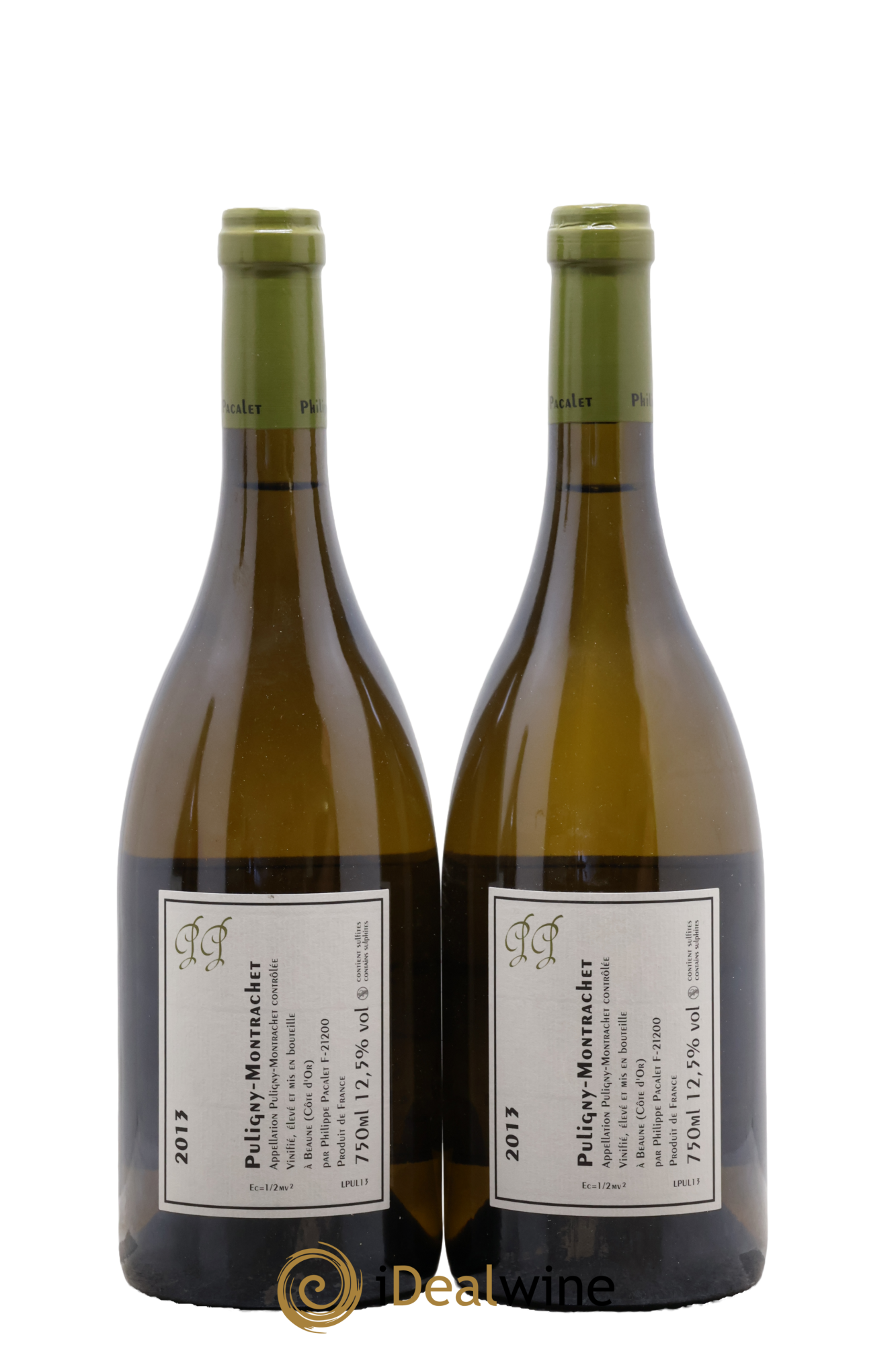 Puligny-Montrachet Philippe Pacalet 2013 - Lot de 2 bouteilles - 1