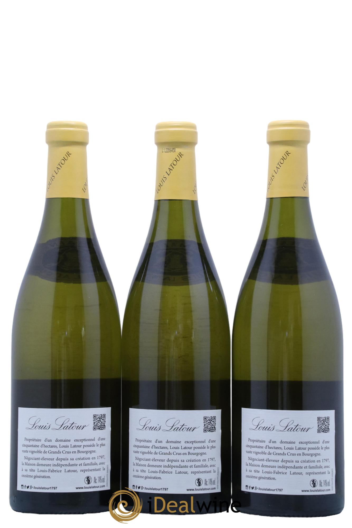 Chevalier-Montrachet Grand Cru Les Demoiselles Louis Latour  2018 - Posten von 6 Flaschen - 4