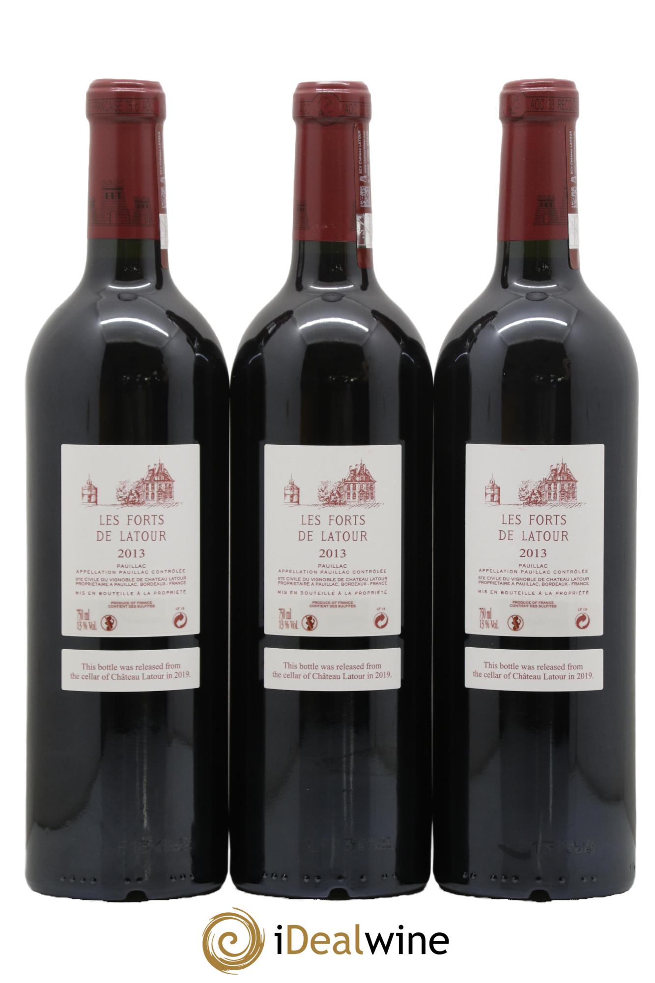 Les Forts de Latour Second Vin 2013 - Lot of 12 bottles - 6