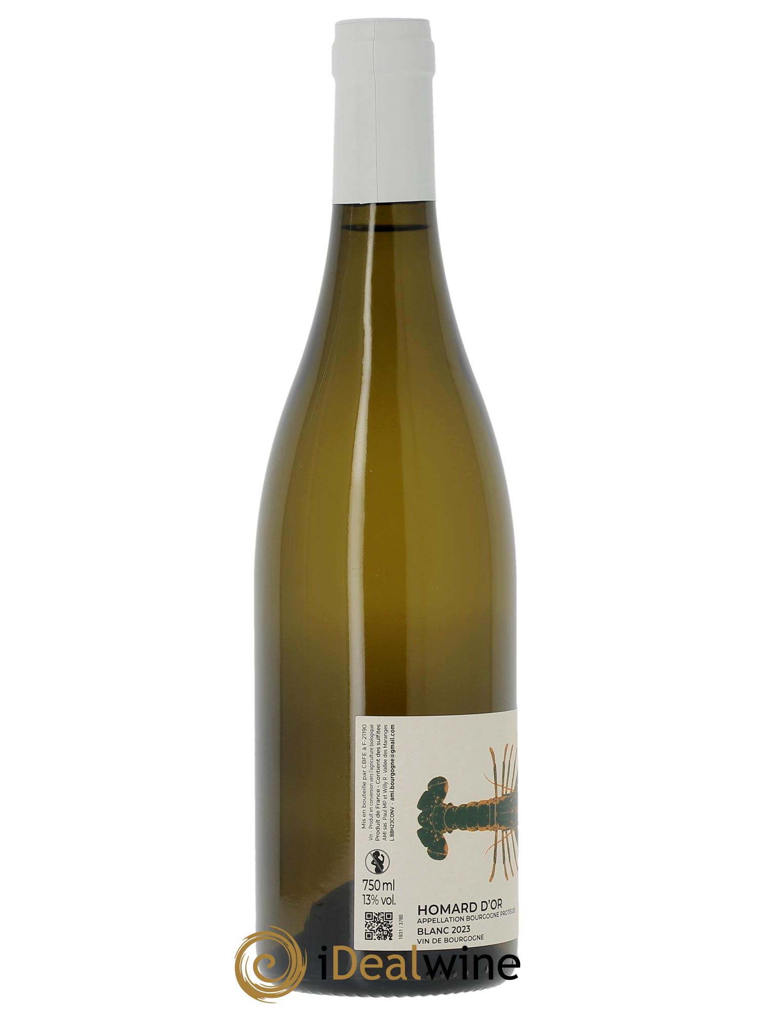 Bourgogne Homard d'or AMI (Willy Roulendes et Paul Perarnau)  2023 - Lotto di 1 bottiglia - 1