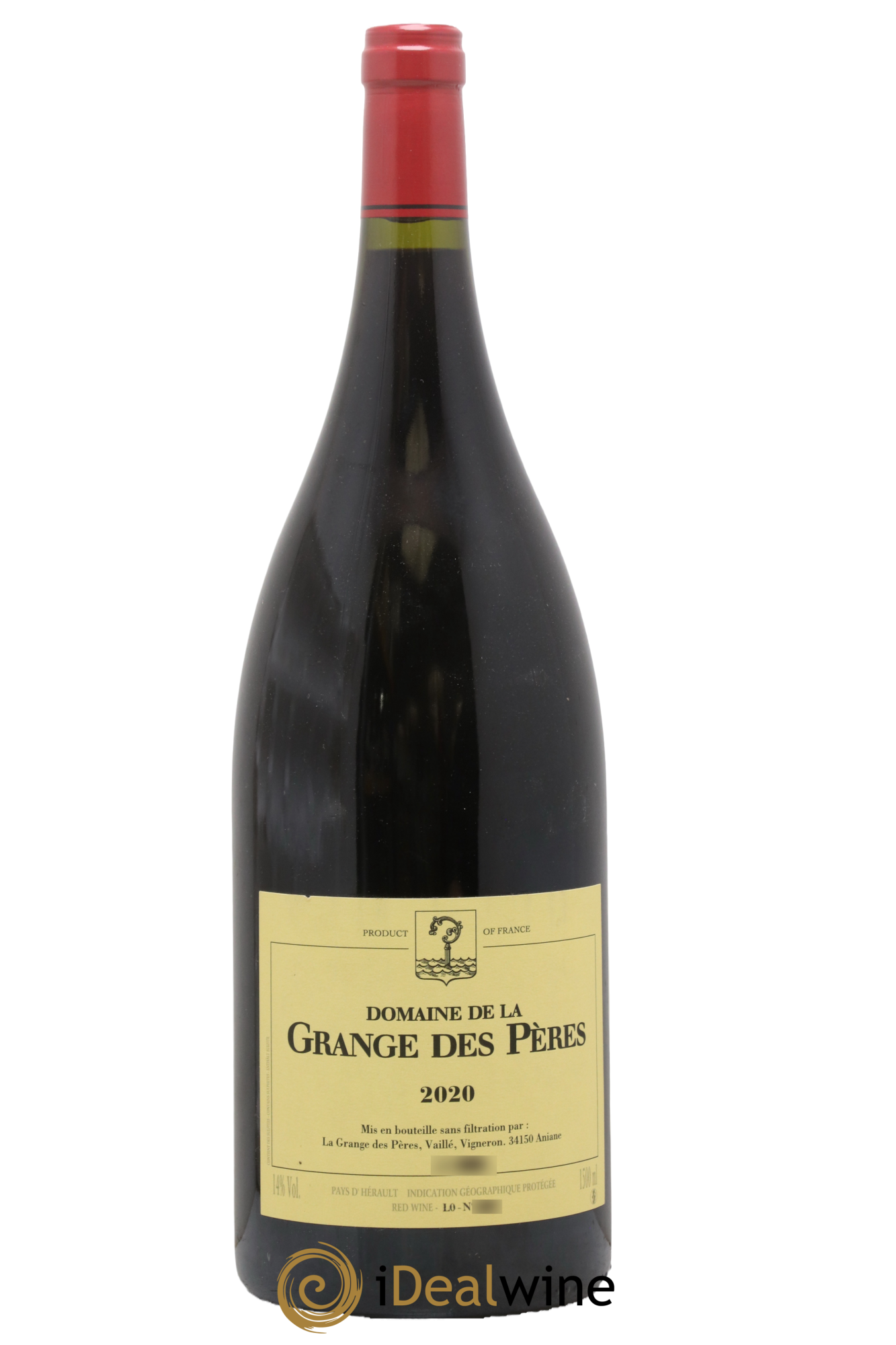 Pays d'Hérault Grange des Pères Laurent Vaillé 2020 - Lot de 1 magnum - 0
