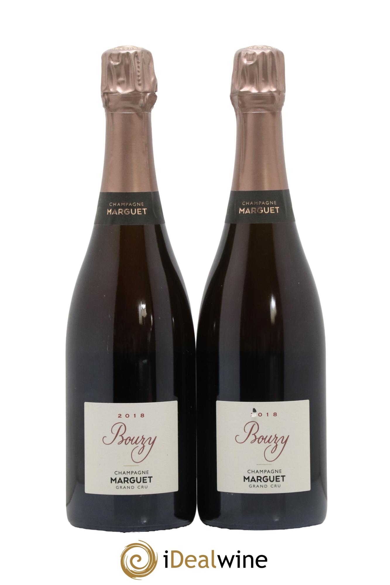Bouzy Grand Cru Brut Nature Rosé Marguet 2018 - Lot de 2 bouteilles - 0