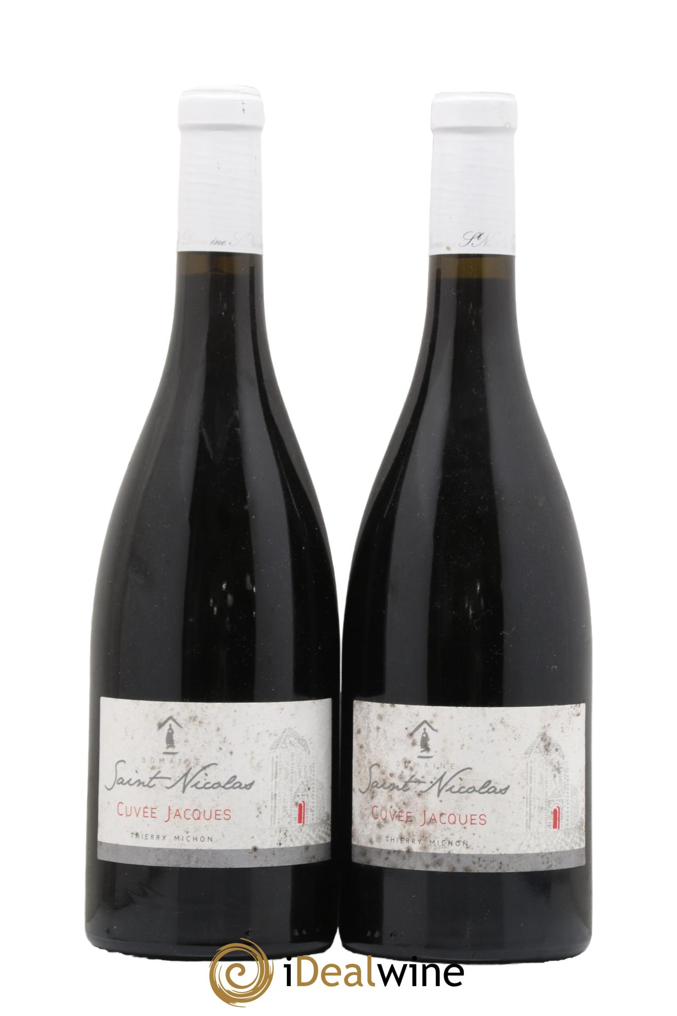 Vin de France Cuvée Jacques Domaine Saint Nicolas 2018 - Lot de 2 bouteilles - 0