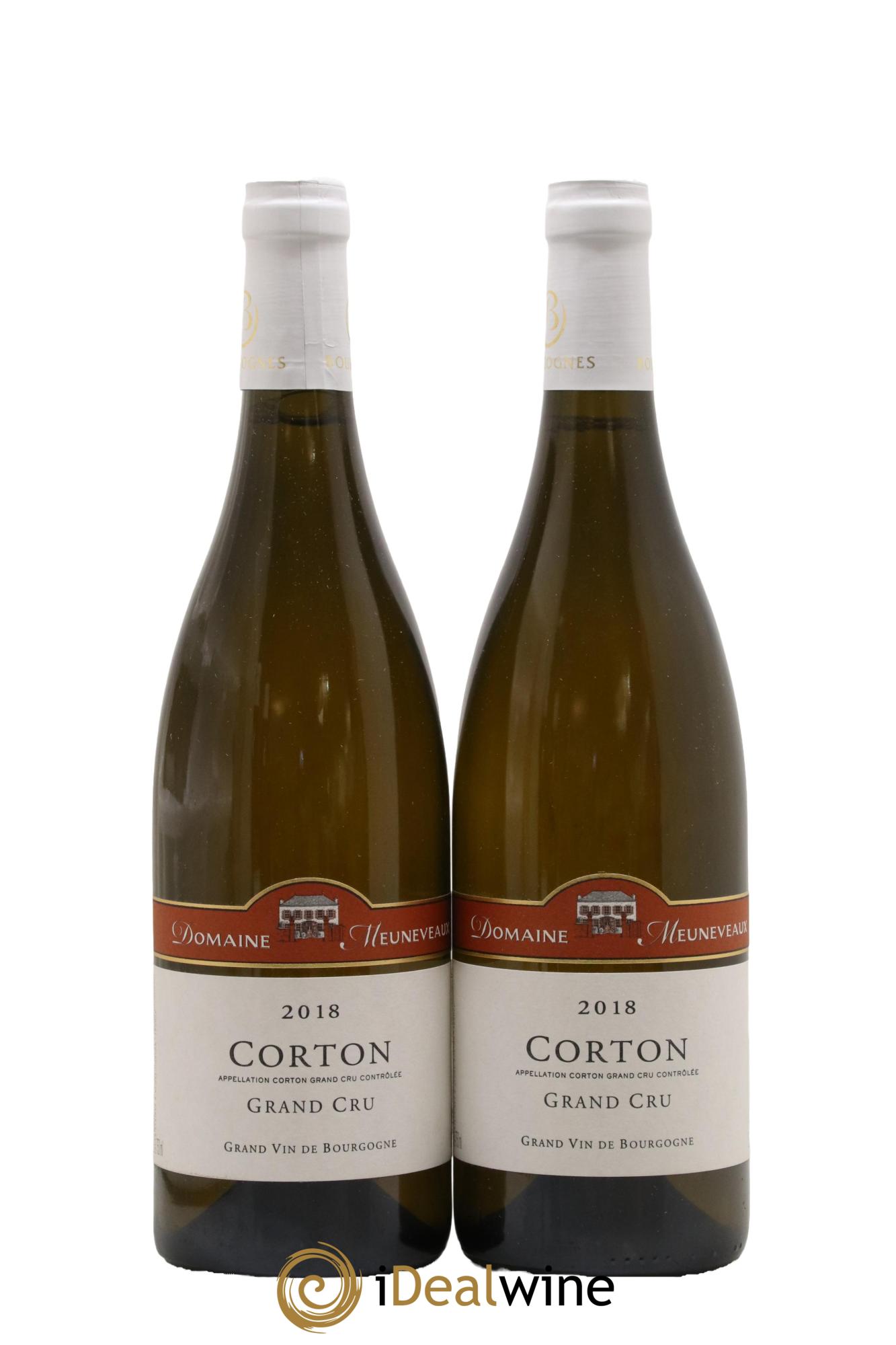 Corton Grand Cru Domaine Meuneveaux 2018 - Lotto di 2 bottiglie - 0