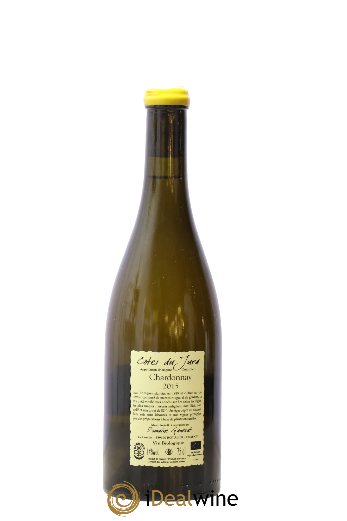 Côtes du Jura Les Grands Teppes Vieilles Vignes Jean-François Ganevat (Domaine) 2015 - Lot de 1 bouteille - 1