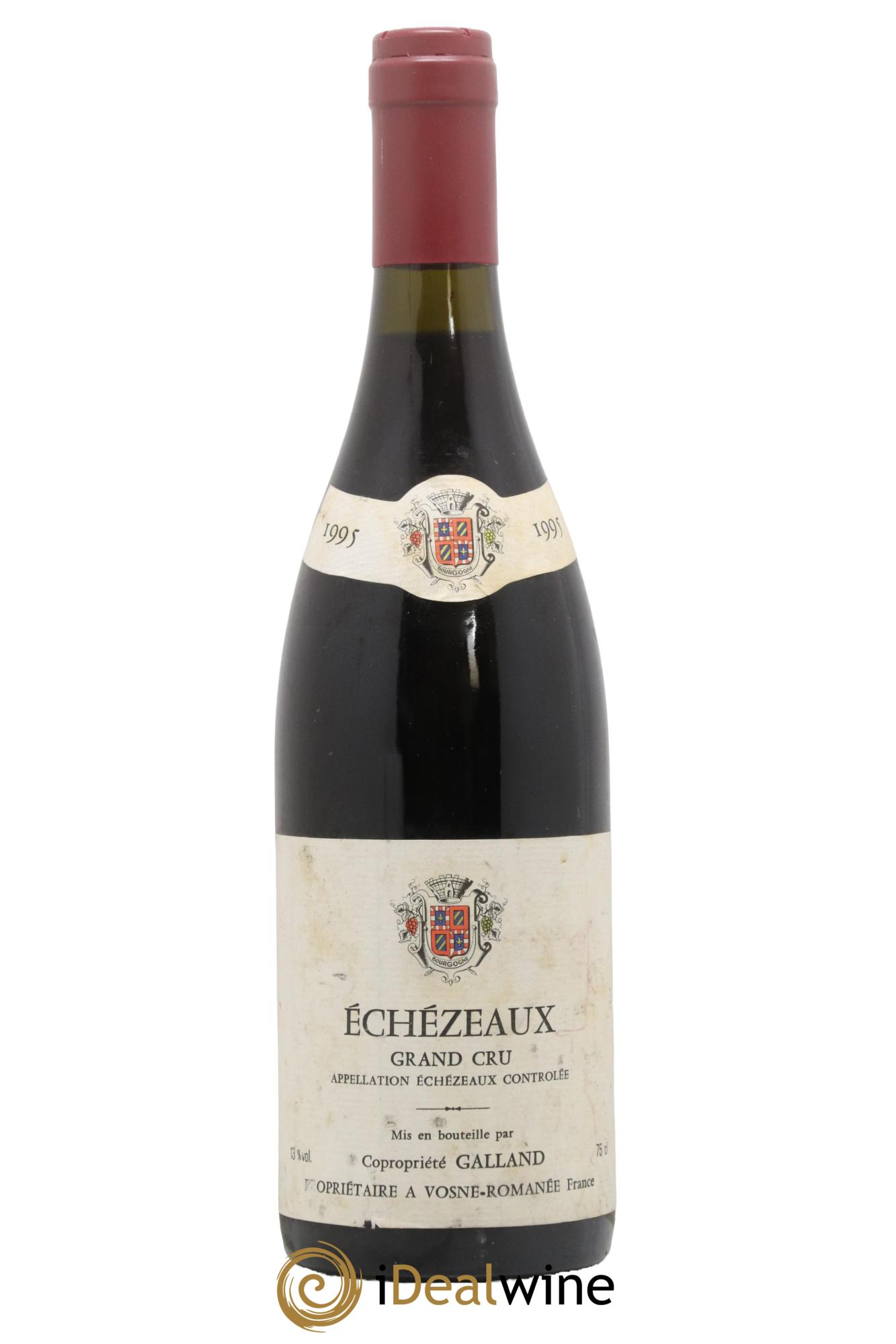 Echezeaux Grand Cru Domaine Galland 1995 - Lot de 1 bouteille - 0