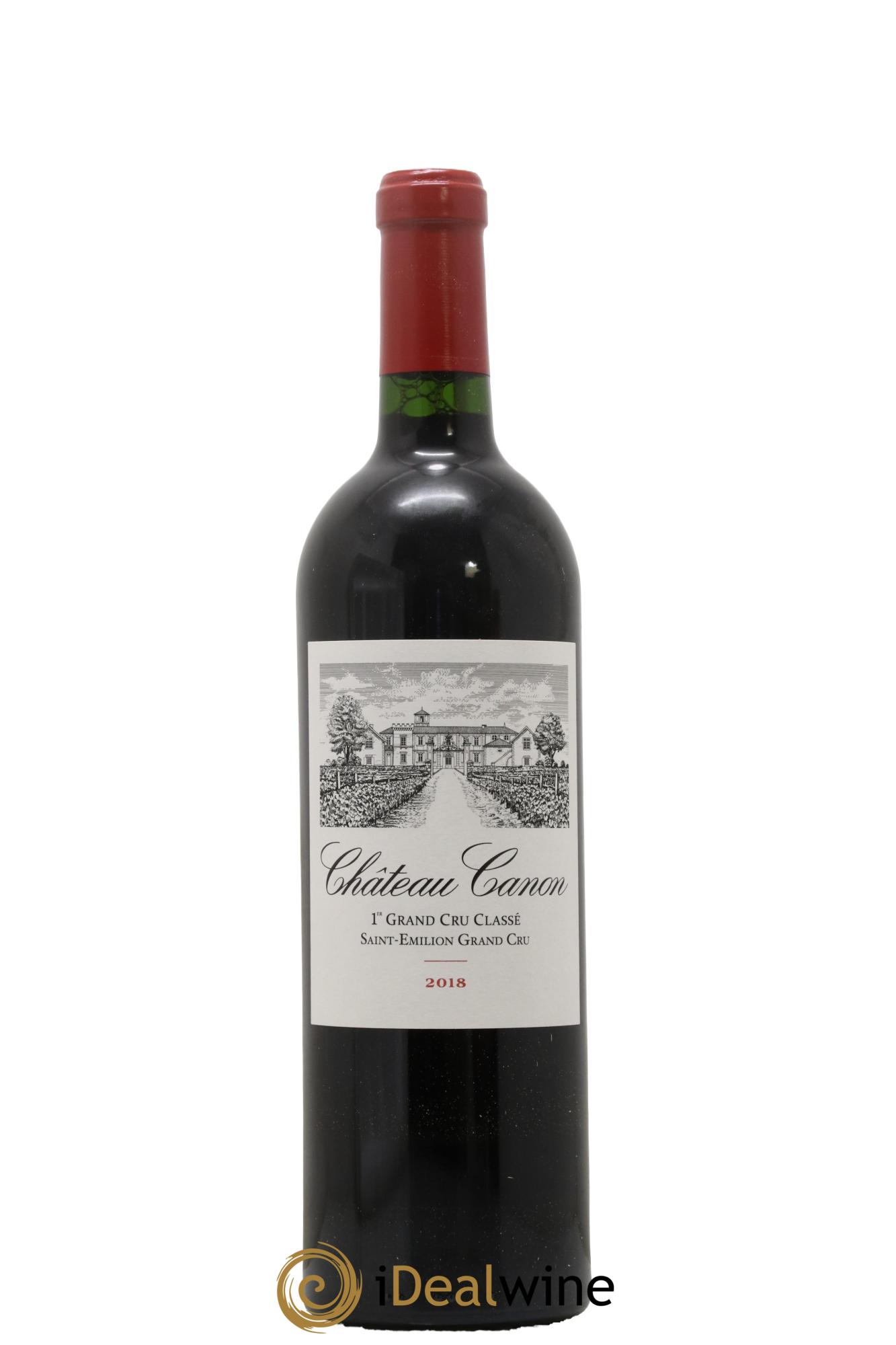 Château Canon 1er Grand Cru Classé B 2018 - Posten von 1 Flasche - 0