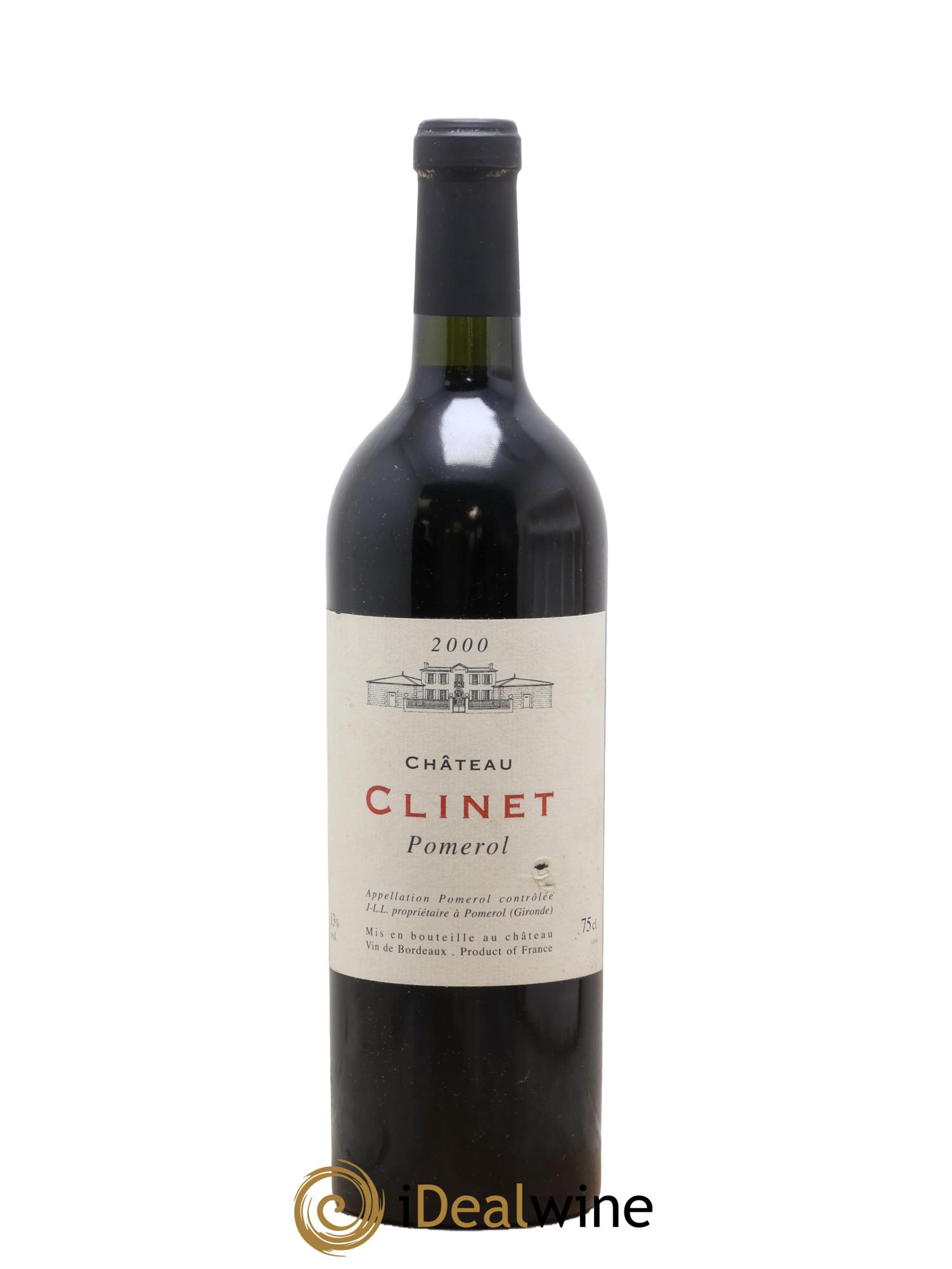 Château Clinet 2000 - Lot de 1 bouteille - 0