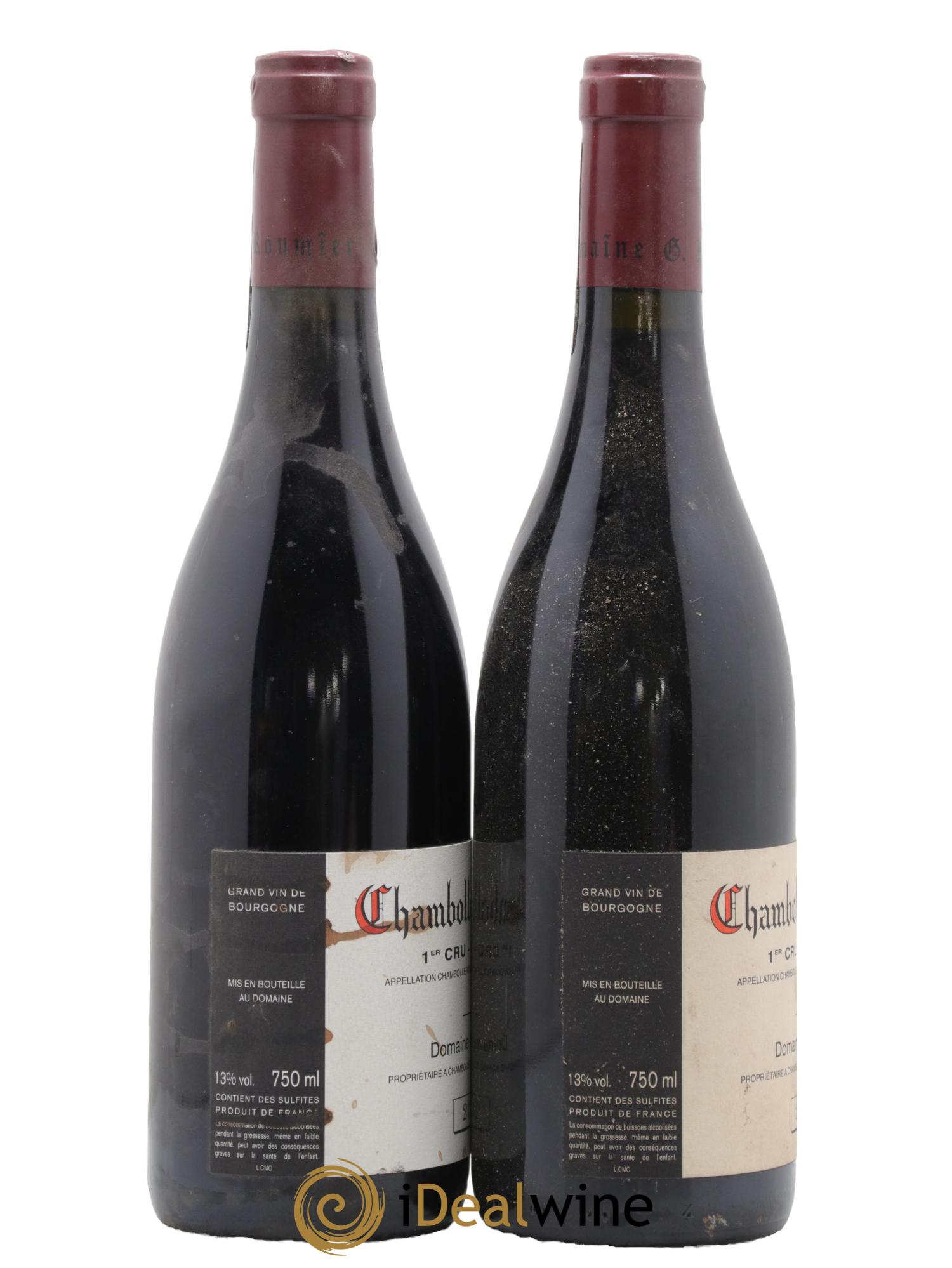 Chambolle-Musigny 1er Cru Les Cras Georges Roumier (Domaine) 2014 - Lot of 2 bottles - 1