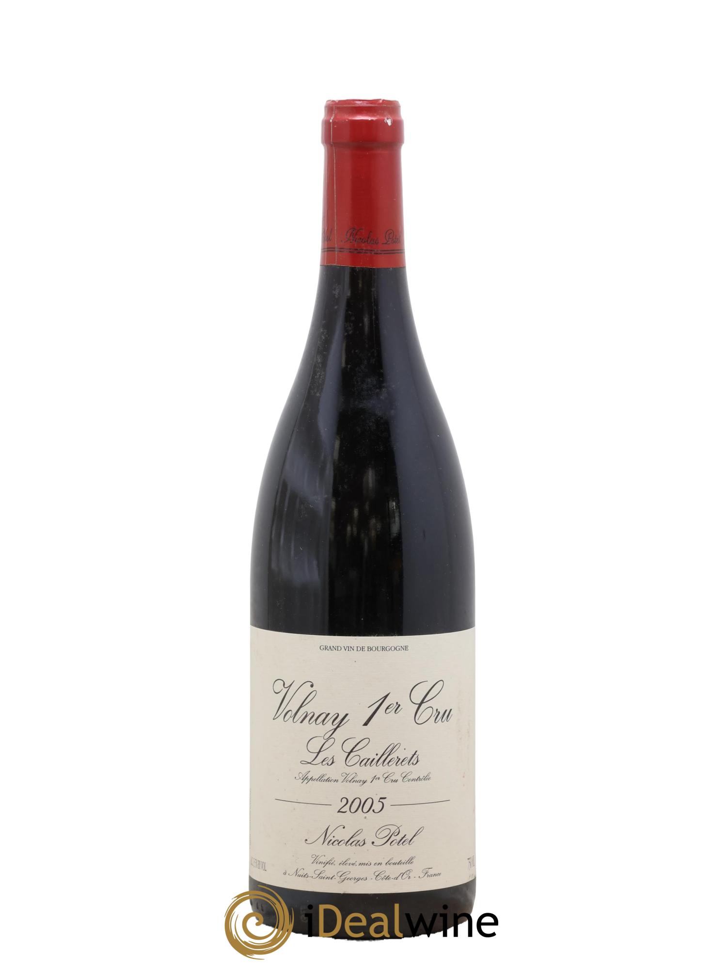 Volnay 1er Cru 1er Cru Les Caillerets Nicolas Potel 2005 - Lot de 1 bouteille - 0